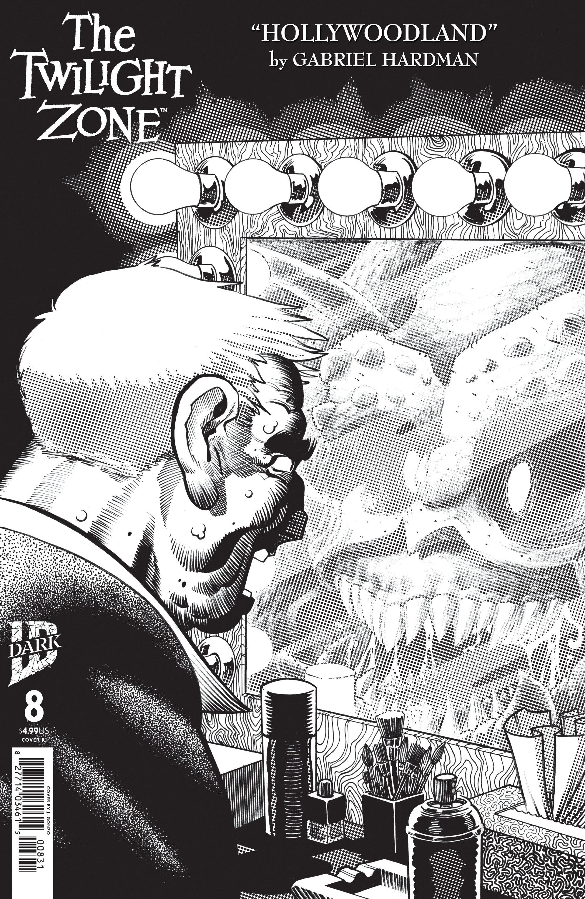 The Twilight Zone #8 1:15 Ratio Variant (J. Gonzo)