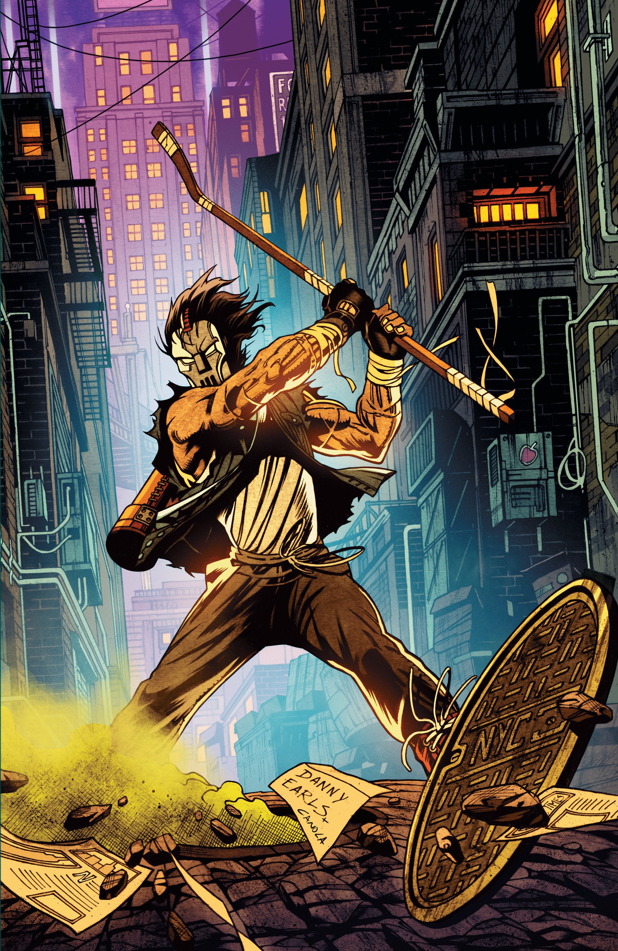 Teenage Mutant Ninja Turtles: Casey Jones #1 1:25 Ratio Variant (Earls Full Art)