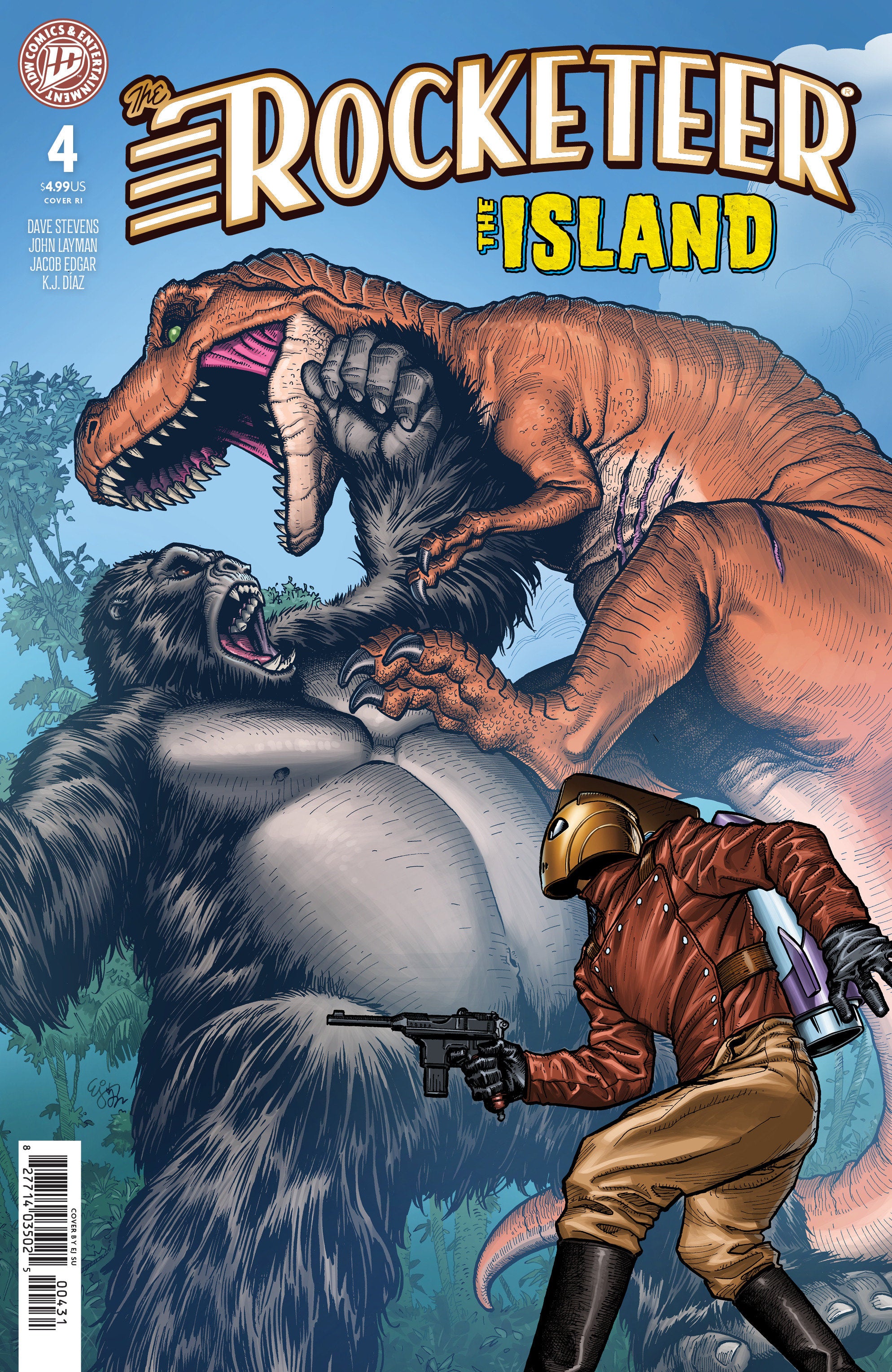 The Rocketeer: The Island #4 1:10 Ratio Variant Ri (10) (Su)