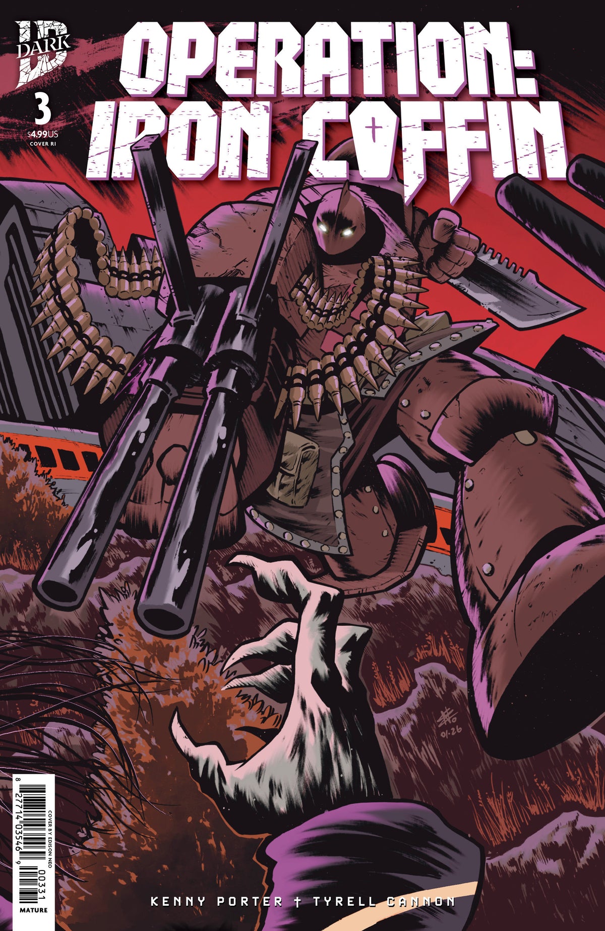 Operation: Iron Coffin #3 1:10 Ratio Variant (Neo Connecting Variant)