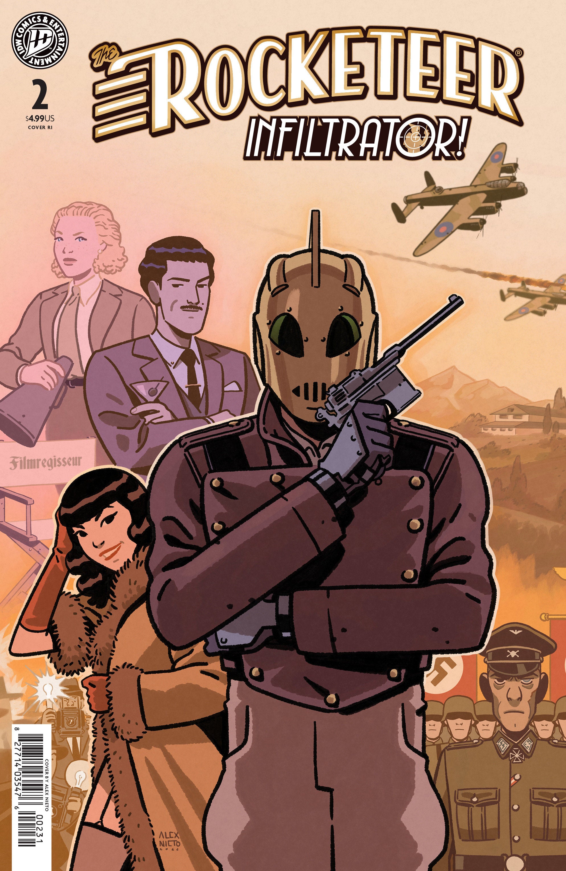 The Rocketeer: Infiltrator! #2 1:10 Ratio Variant (Nieto)