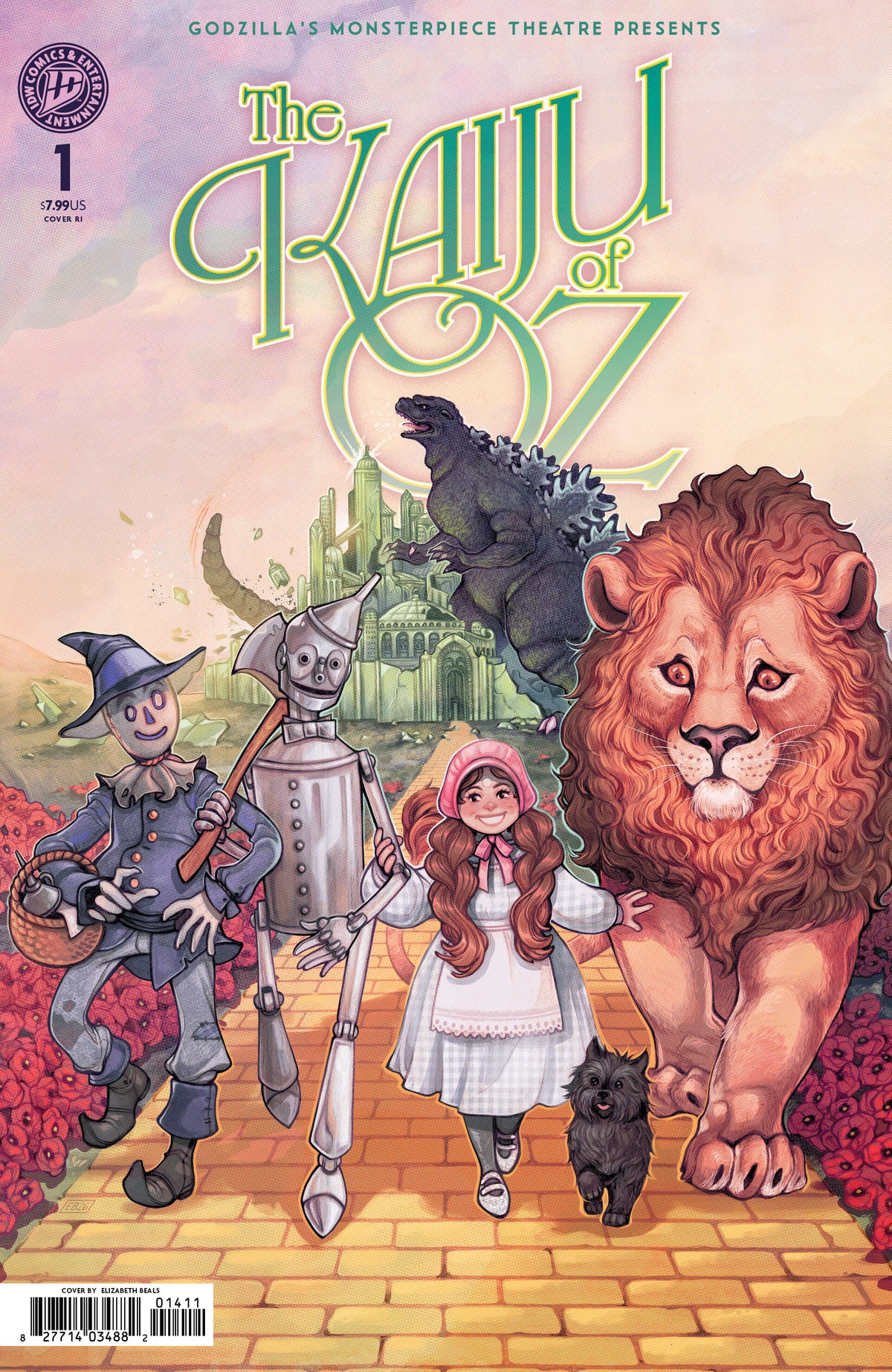 Godzilla’s Monsterpiece Theatre Presents: The Kaiju Of Oz 1:10 Ratio Variant Ri (10) (Beals)