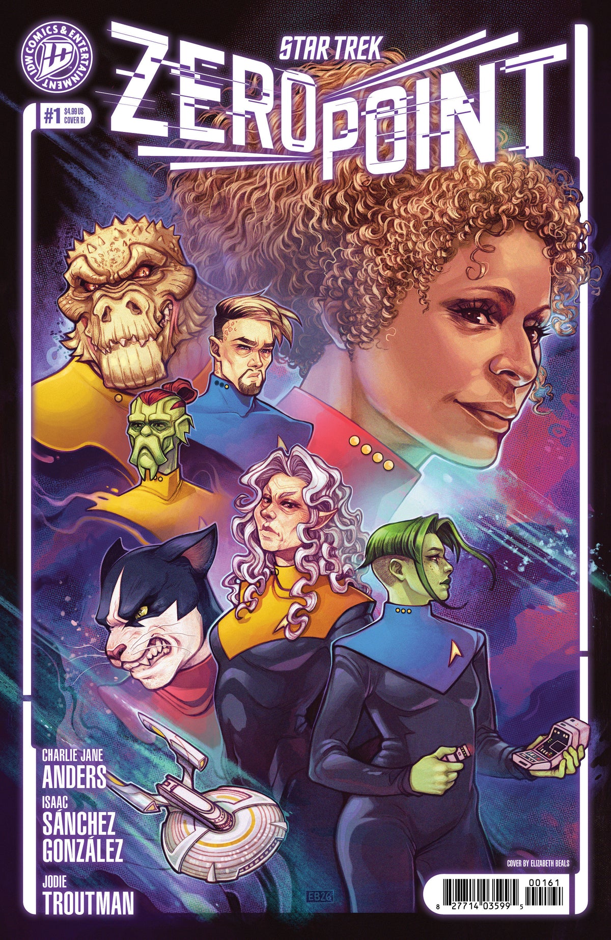 Star Trek: Zero Point #1 1:10 Ratio Variant Ri (10) (Beals)