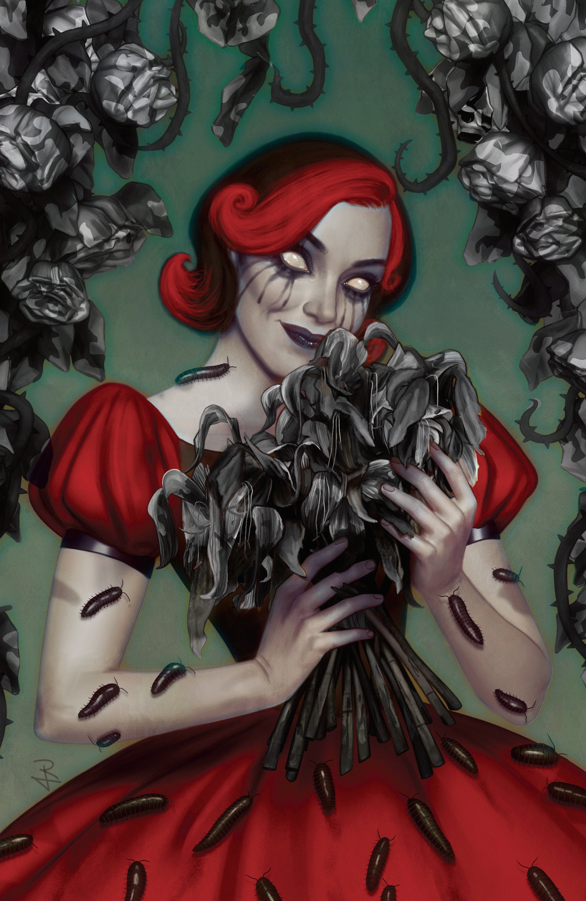 Hello Darkness #22 D 1:10 Ratio Variant Edition (Full Art, Puebla)