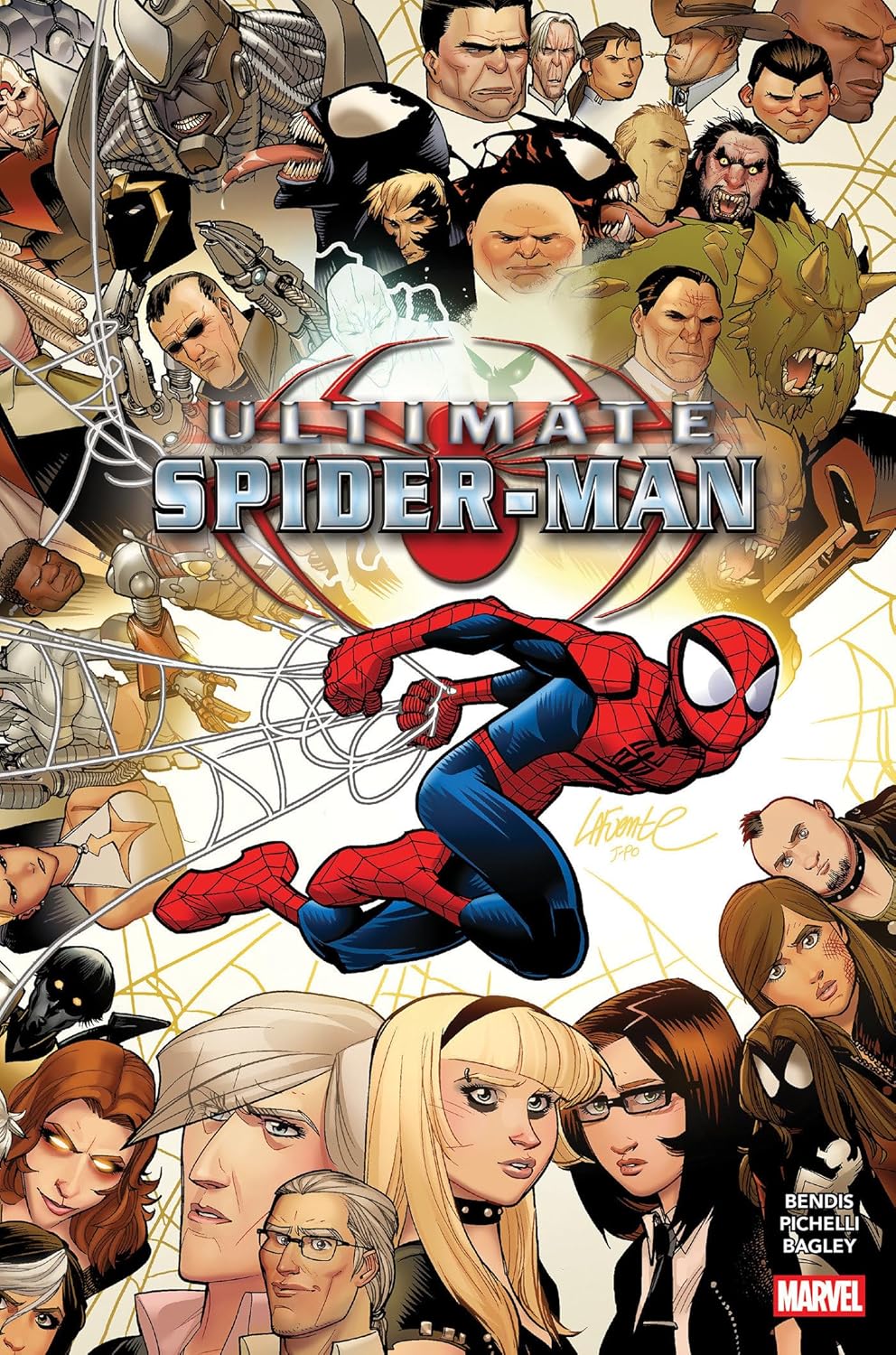 Ultimate Spider-Man Omnibus Vol. 5 David Lafuente Cover HC