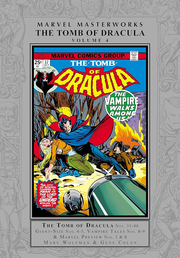 Marvel Masterworks: The Tomb Of Dracula Vol. 4 HC