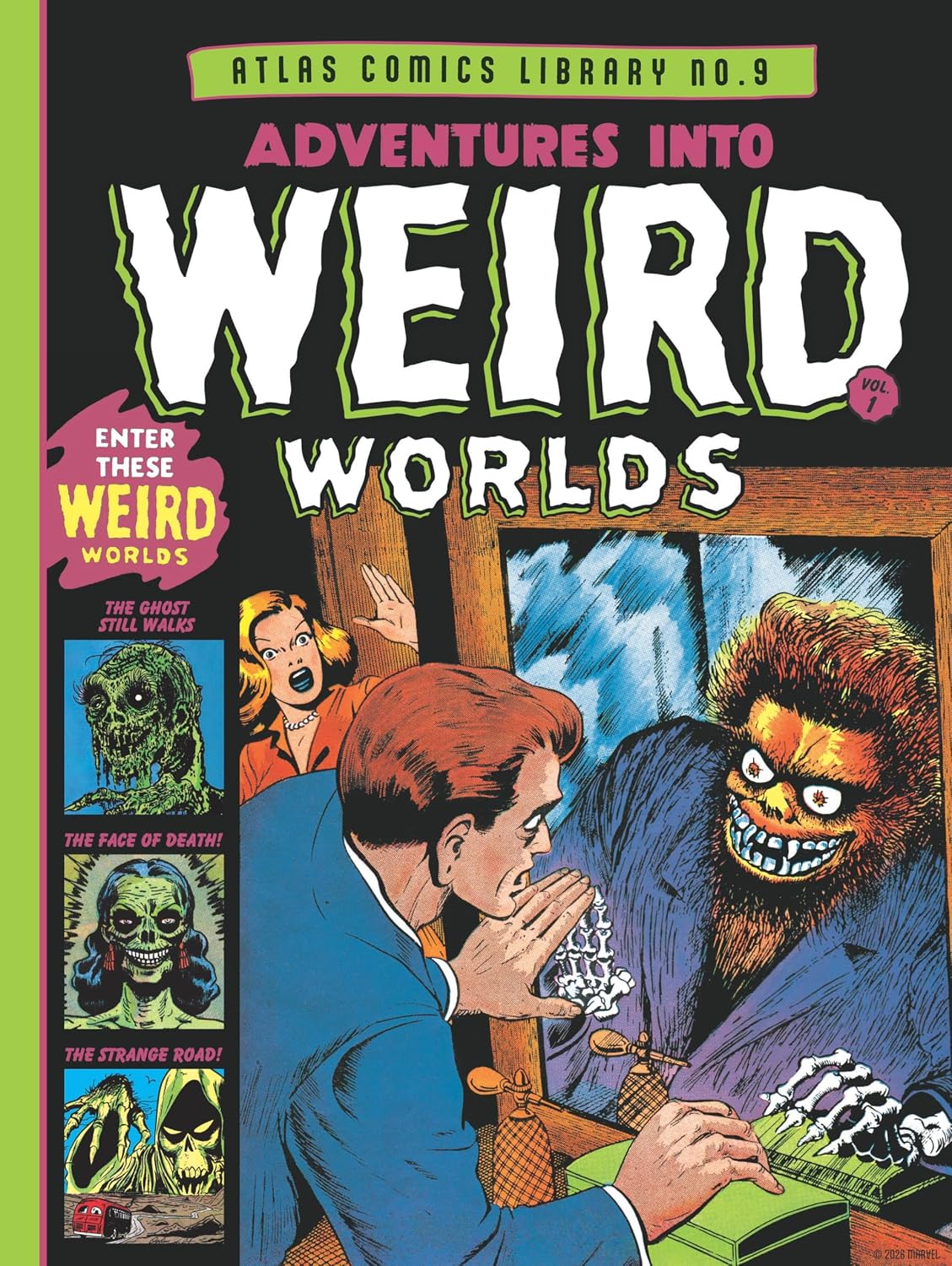 The Atlas Comics Library:  Adventures Into Weird Worlds Vol 01 HC
