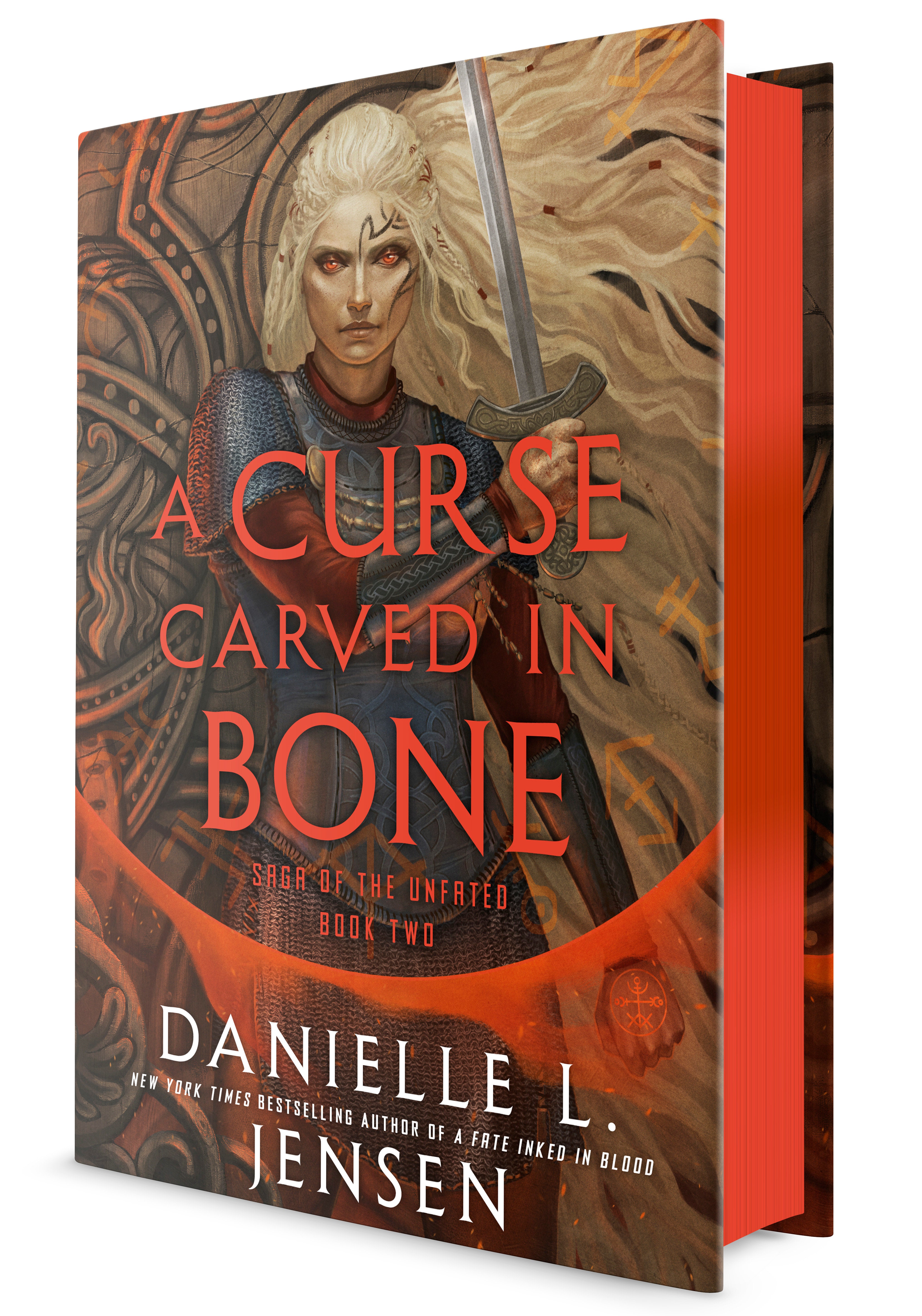 A Curse Carved In Bone by Danielle L. Jensen (Novel) HC