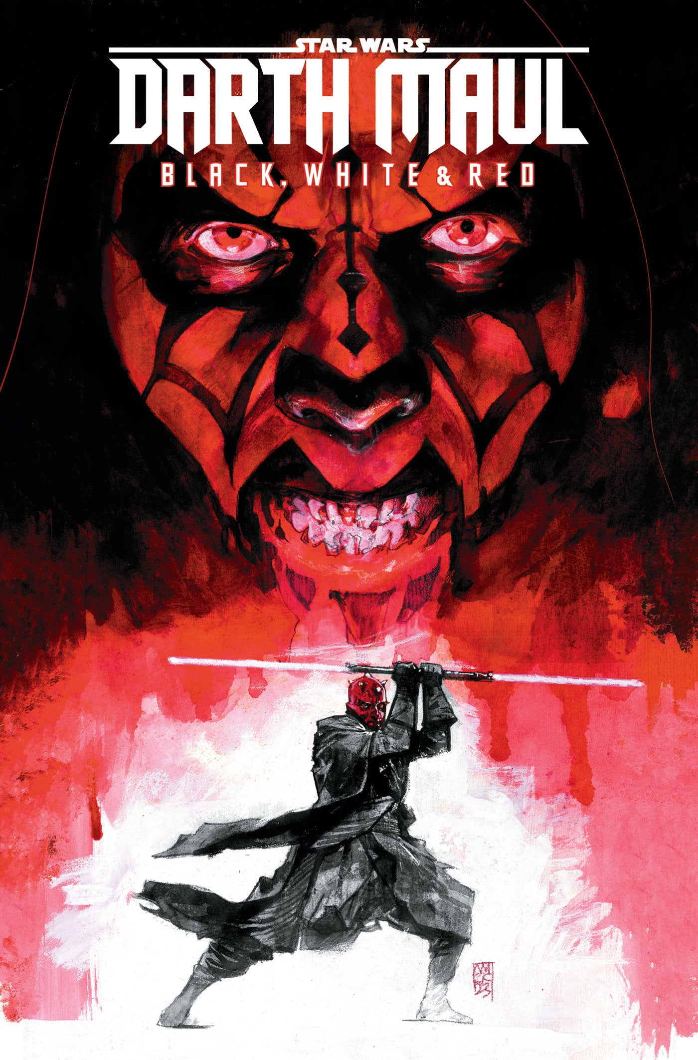 Star Wars: Darth Maul - Black, White & Red Treasury Edition TP *PRE-ORDER*