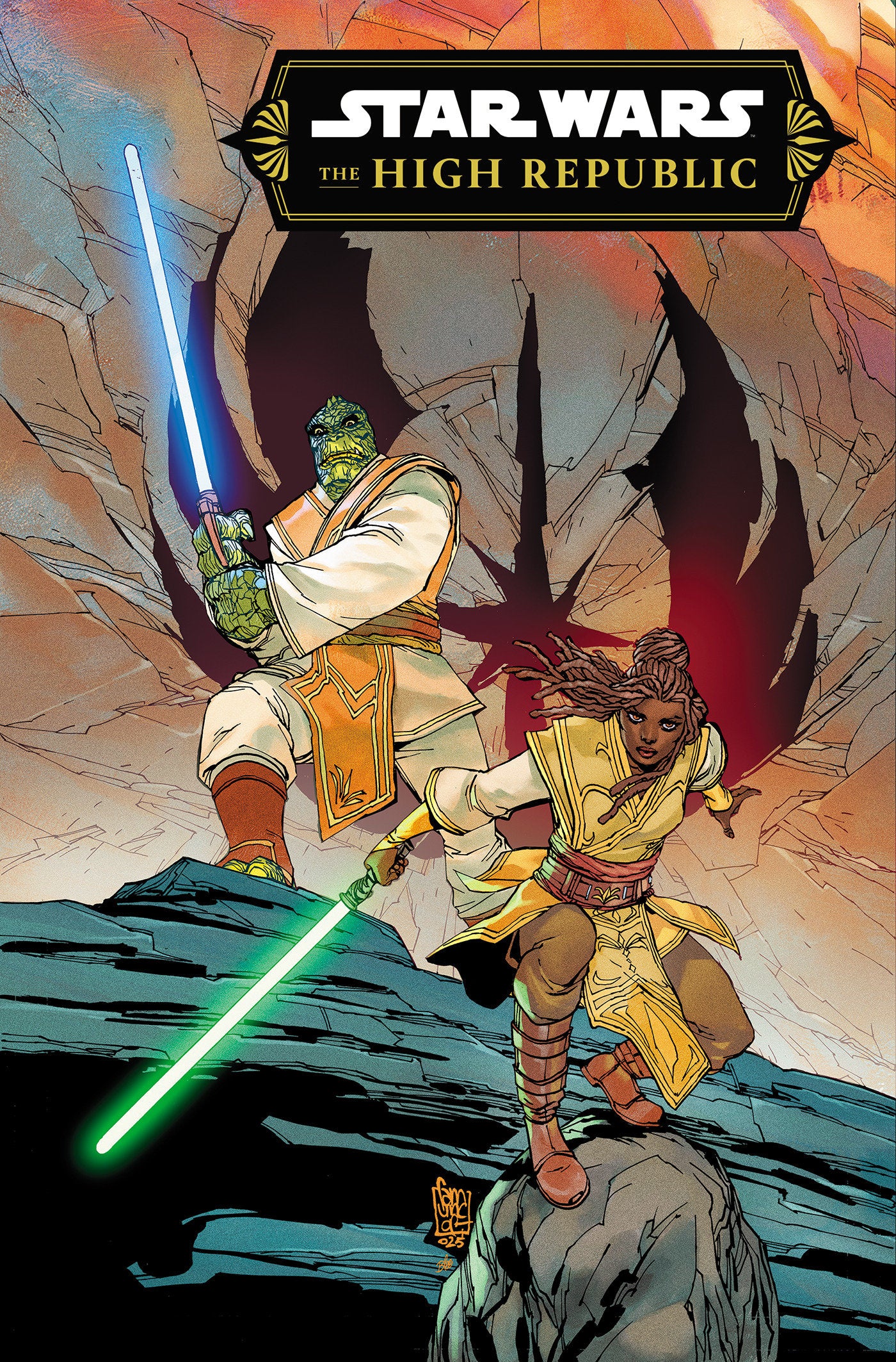 Star Wars: The High Republic Phase III - Trials Of The Jedi Omnibus Camuncoli Cover HC [DM Only] *PRE-ORDER*