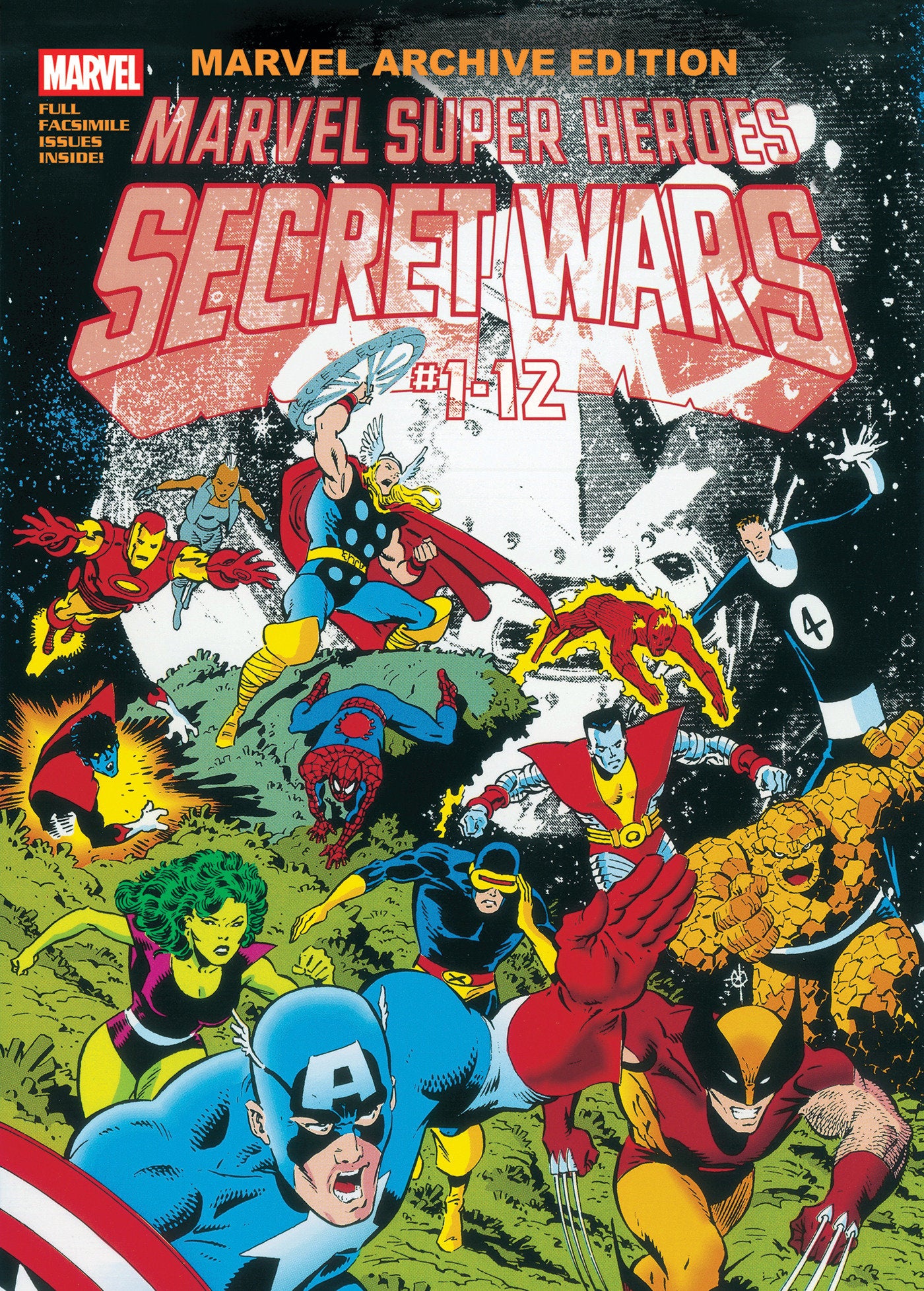 Marvel Archive Edition: Marvel Super Heroes Secret Wars Gallery Edition Mike Zeck Original Collection Cover HC [DM Only] *PRE-ORDER*