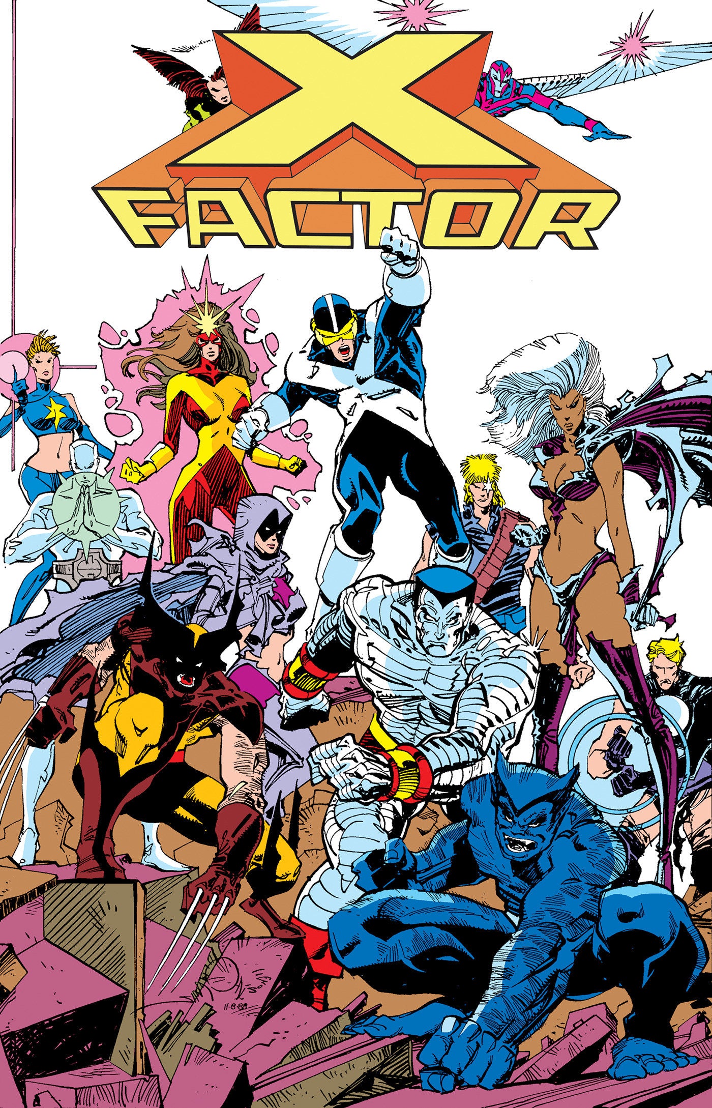 X-Factor: The Original X-Men Omnibus Vol. 2 Walter Simonson Inferno Cover HC *PRE-ORDER*