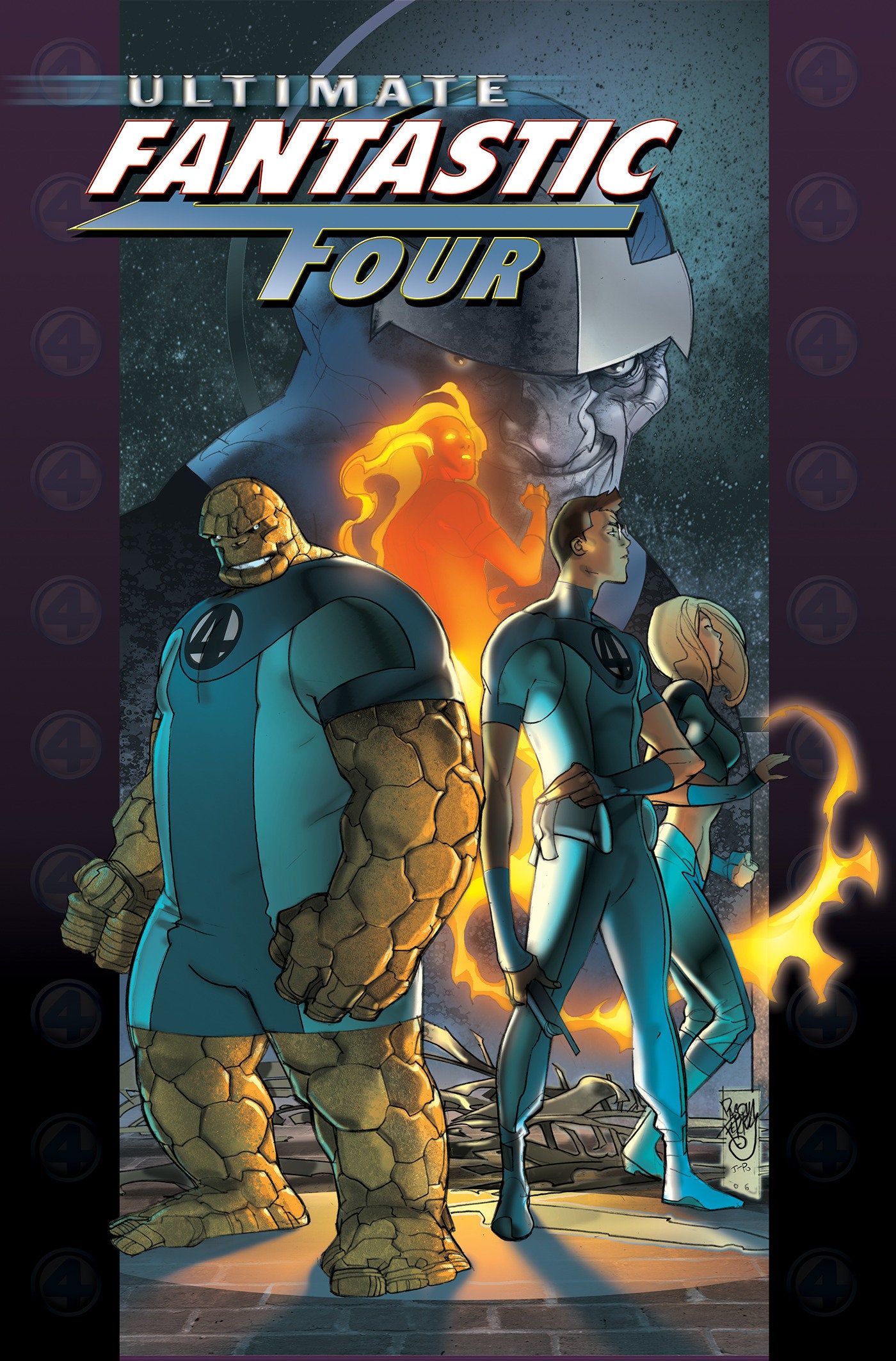 Ultimate Fantastic Four Omnibus Vol. 2 Pasual Ferry Thanos Cover HC [DM Only] *PRE-ORDER*