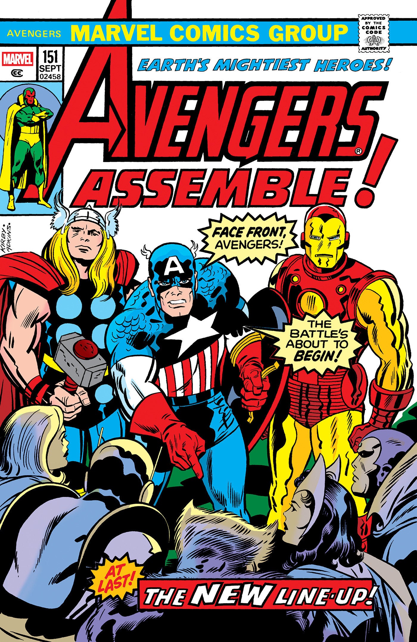 The Avengers Omnibus Vol. 6 Jack Kirby Cover HC [DM Only] *PRE-ORDER*
