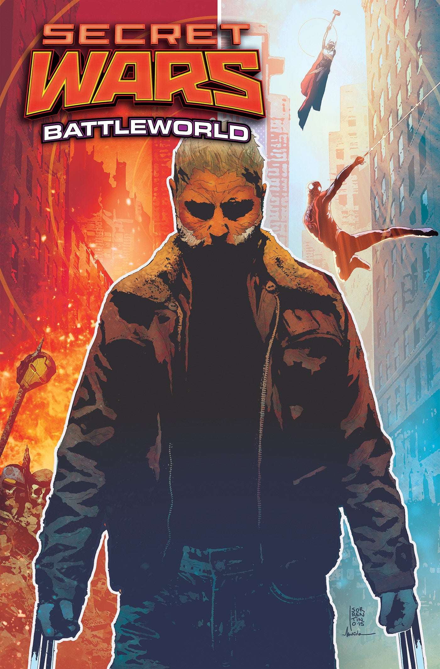 Secret Wars: Battleworld Omnibus Vol. 3 Andrea Sorrentino Cover HC [DM Only] *PRE-ORDER*