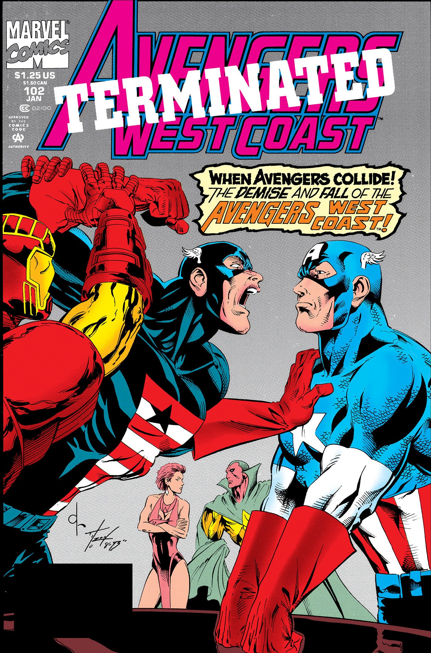 Avengers West Coast Epic Collection Vol. 8: Terminated TP *PRE-ORDER*
