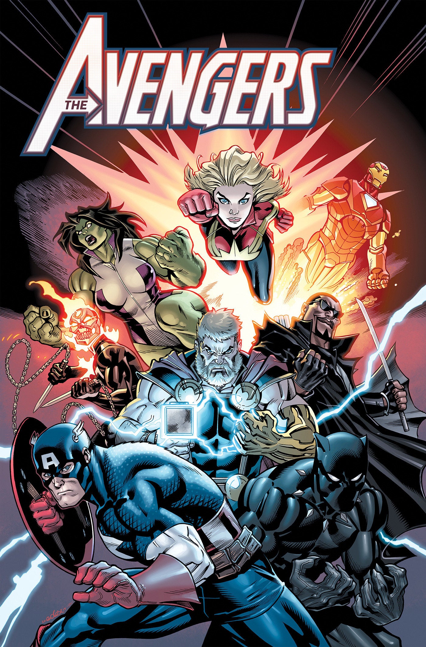 Avengers by Jason Aaron Omnibus Vol 1 Sara Pichelli Cover HC [DM Only] *PRE-ORDER*