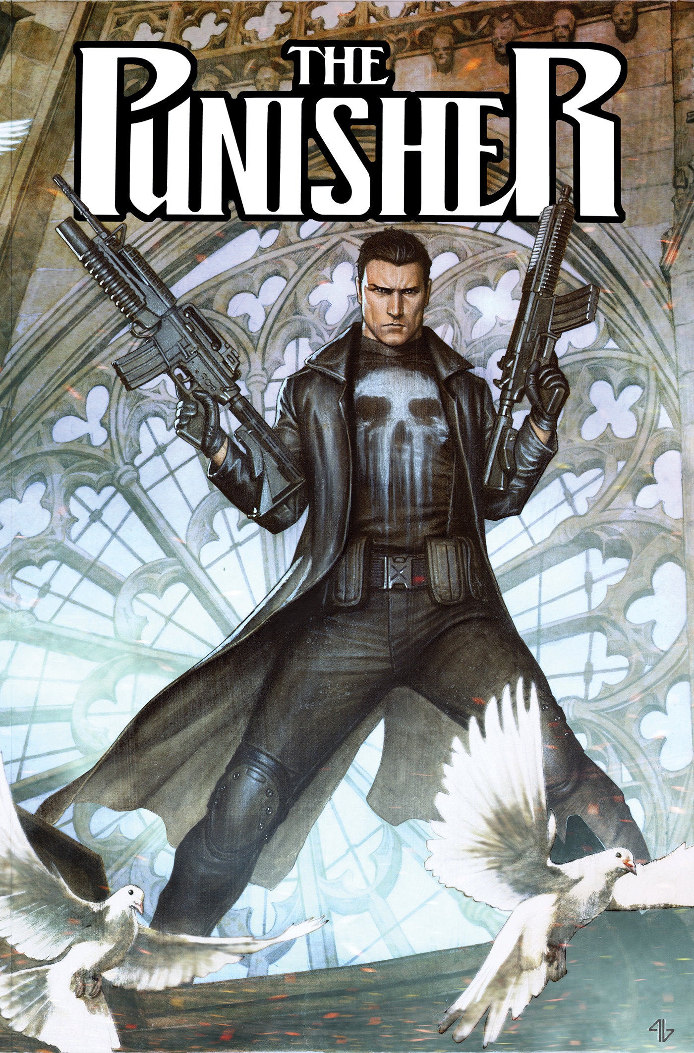 Punisher: Enter The War Zone Omnibus Adi Granov Cover HC [DM Only] *PRE-ORDER*