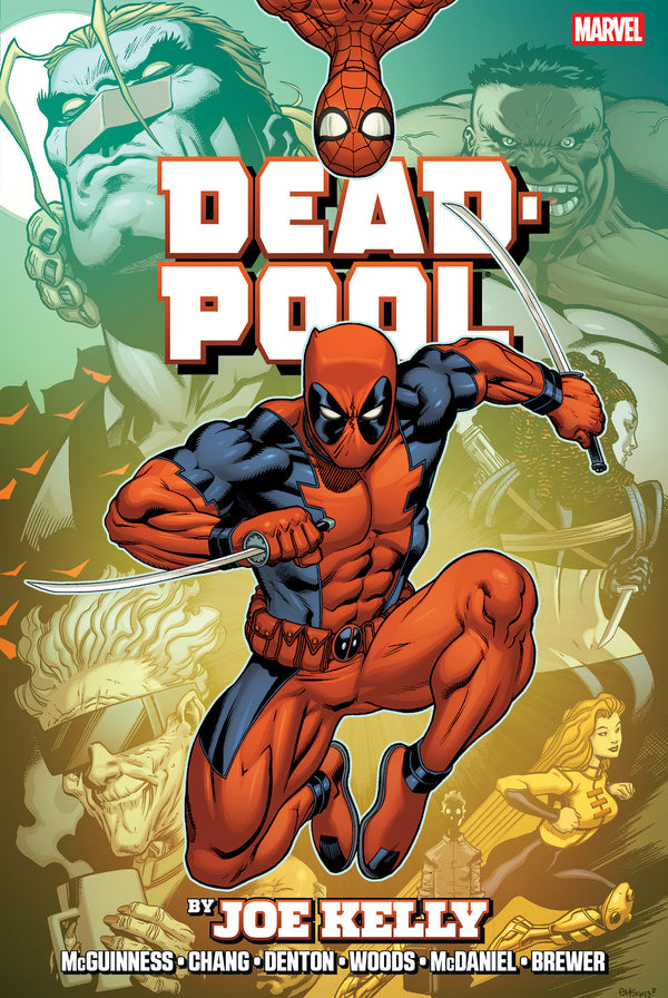 Deadpool by Joe Kelly Omnibus Ed McGuinness Montage Cover HC [New Printing] *PRE-ORDER*