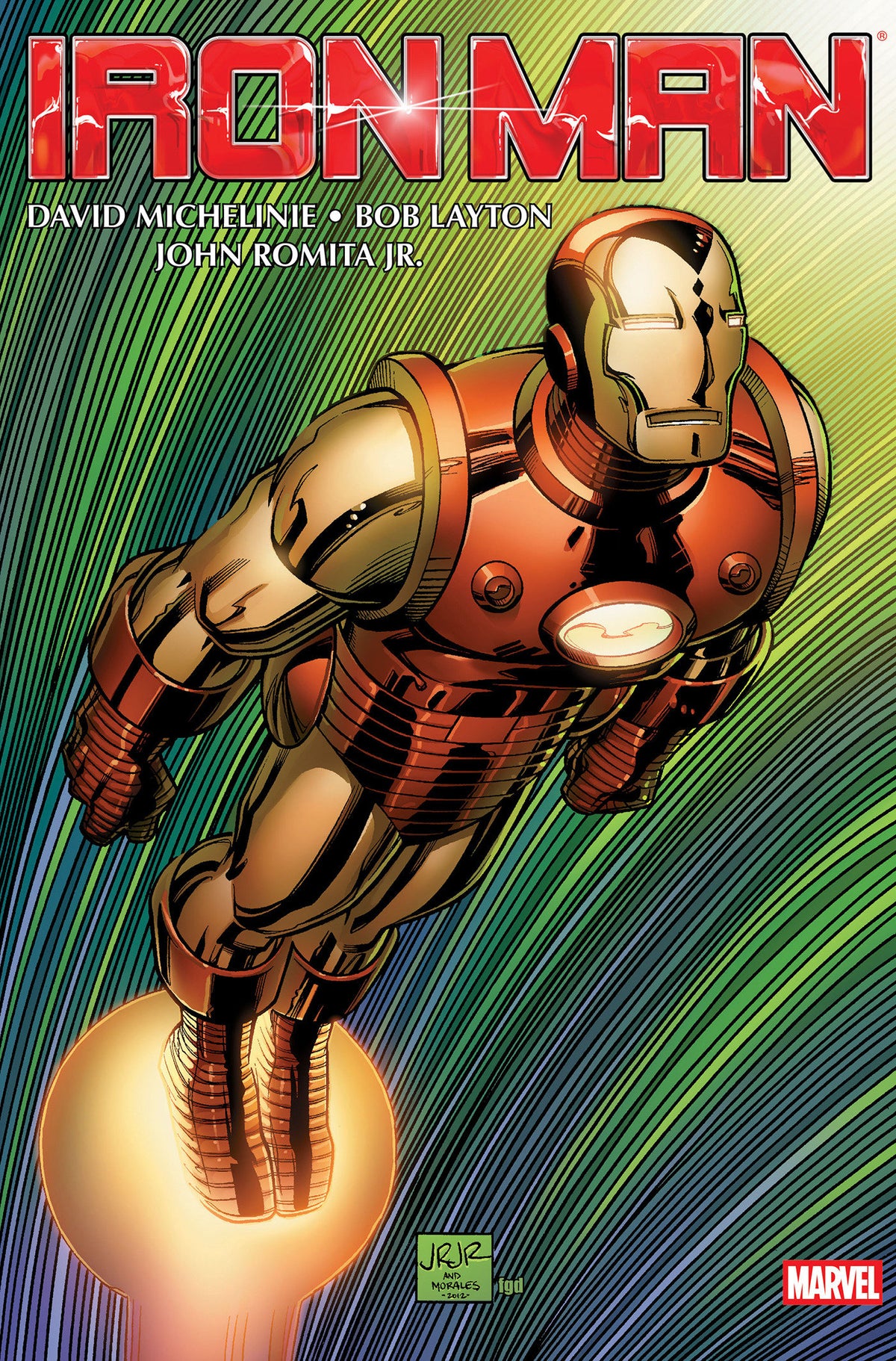 Iron Man By Michelinie, Layton & Romita Jr. Omnibus Vol. 1 John Romita Jr. Cover HC [New Printing] *PRE-ORDER*