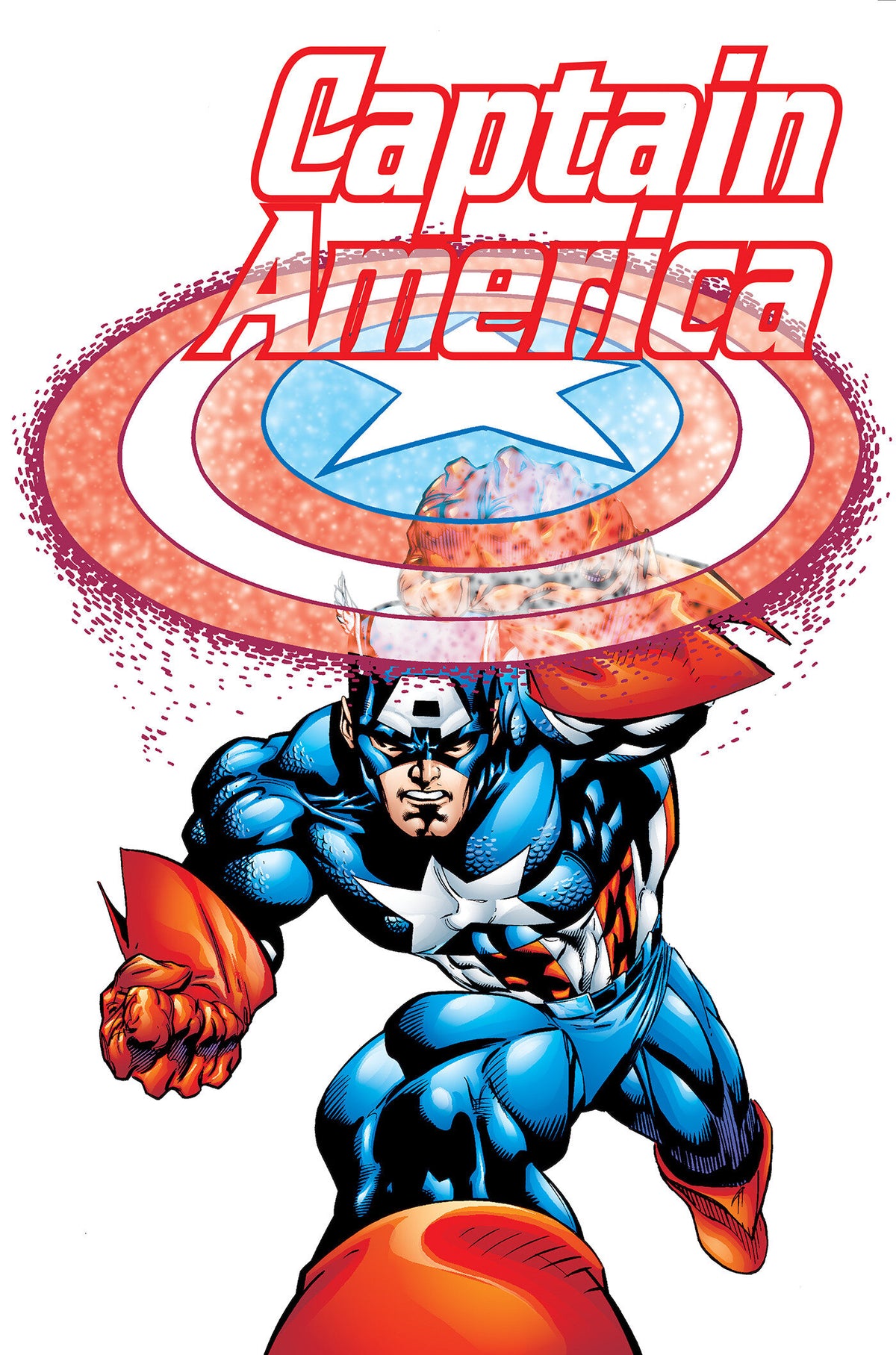 Captain America By Waid, Garney & Kubert Omnibus Andy Kubert Cover HC [New Printing, DM Only] *PRE-ORDER*