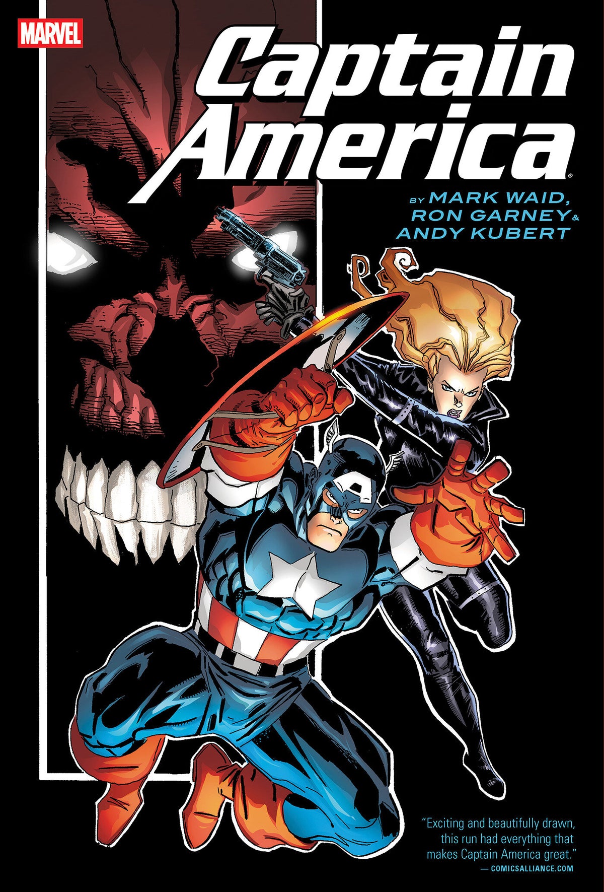 Captain America By Waid, Garney & Kubert Omnibus Ron Garney Cover HC [New Printing] *PRE-ORDER*