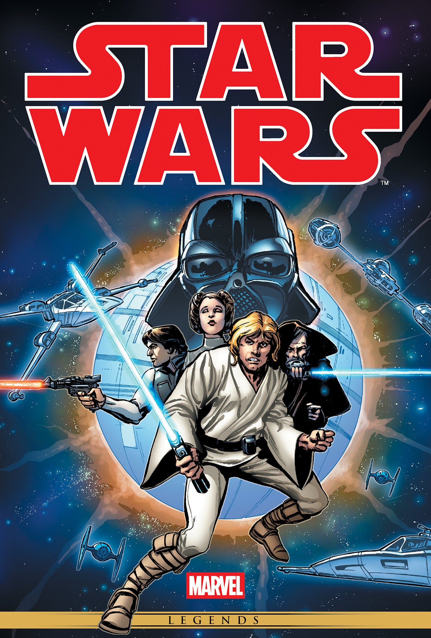 Star Wars: The Original Marvel Years Omnibus Vol 1 Greg Hildebrandt Cover HC [New Printing, DM Only] *PRE-ORDER*