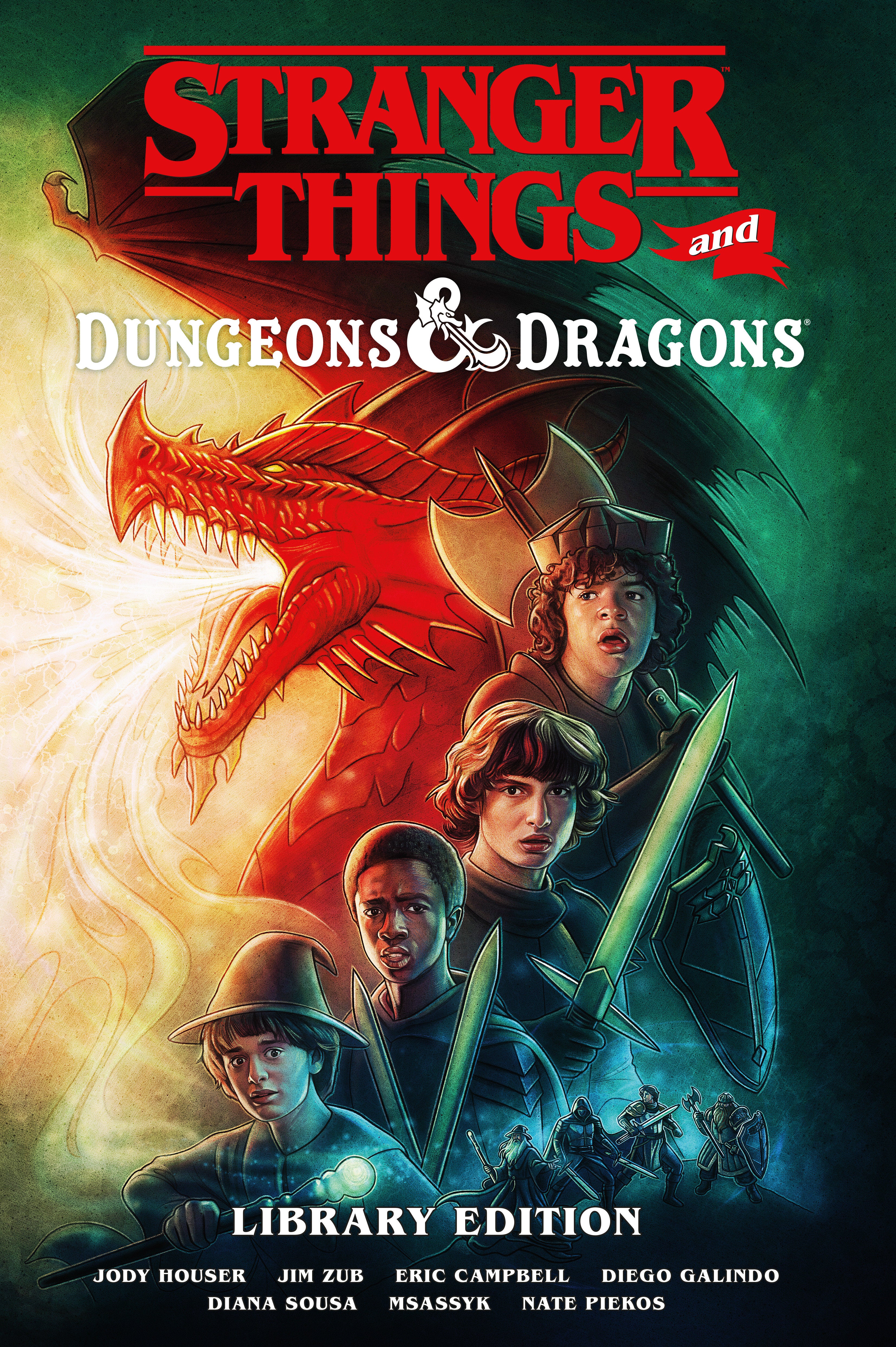 Stranger Things And Dungeons & Dragons Library Edition HC *PRE-ORDER*