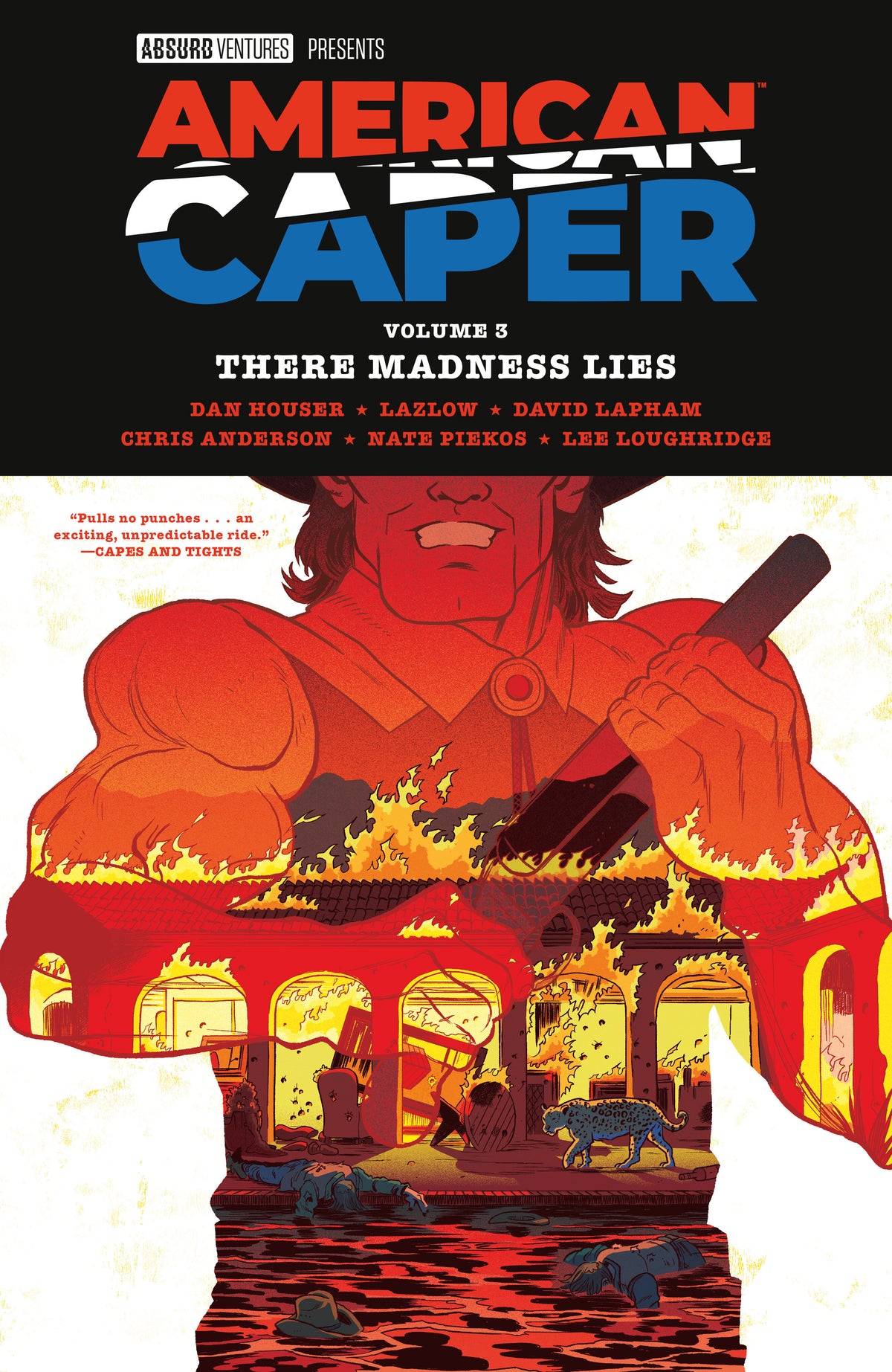 American Caper Volume 3: There Madness Lies TP *PRE-ORDER*