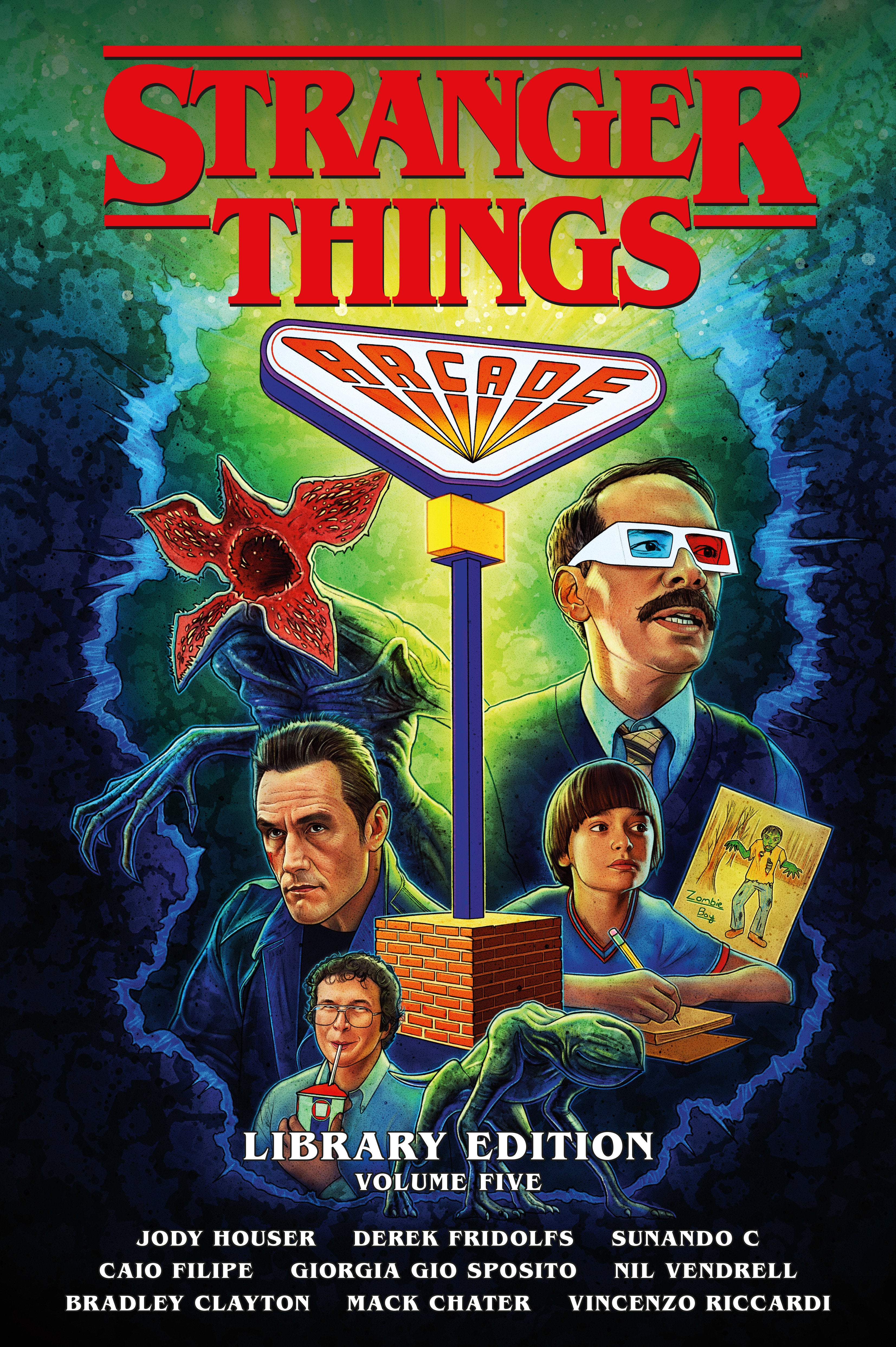 Stranger Things Library Edition Volume 5 HC (Graphic Novel) *PRE-ORDER*