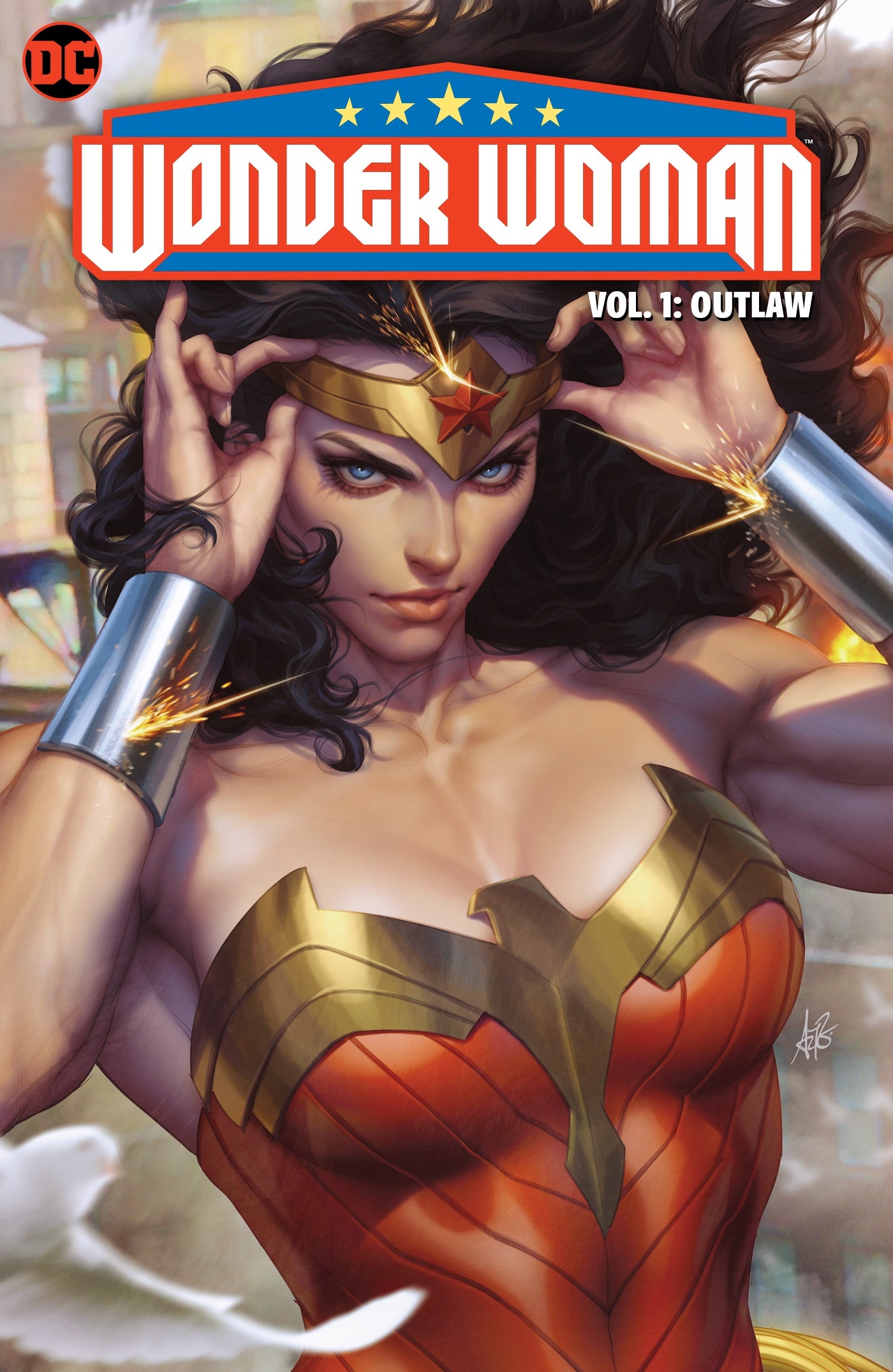 Wonder Woman (2023) TP Vol 01 Outlaw Direct Market Exclusive Stanley Artgerm Lau Cover