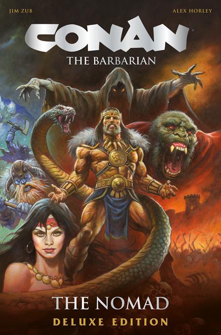 Conan The Barbarian The Nomad Deluxe Collectors Edition HC Regular Edition Alex Horley *PRE-ORDER*