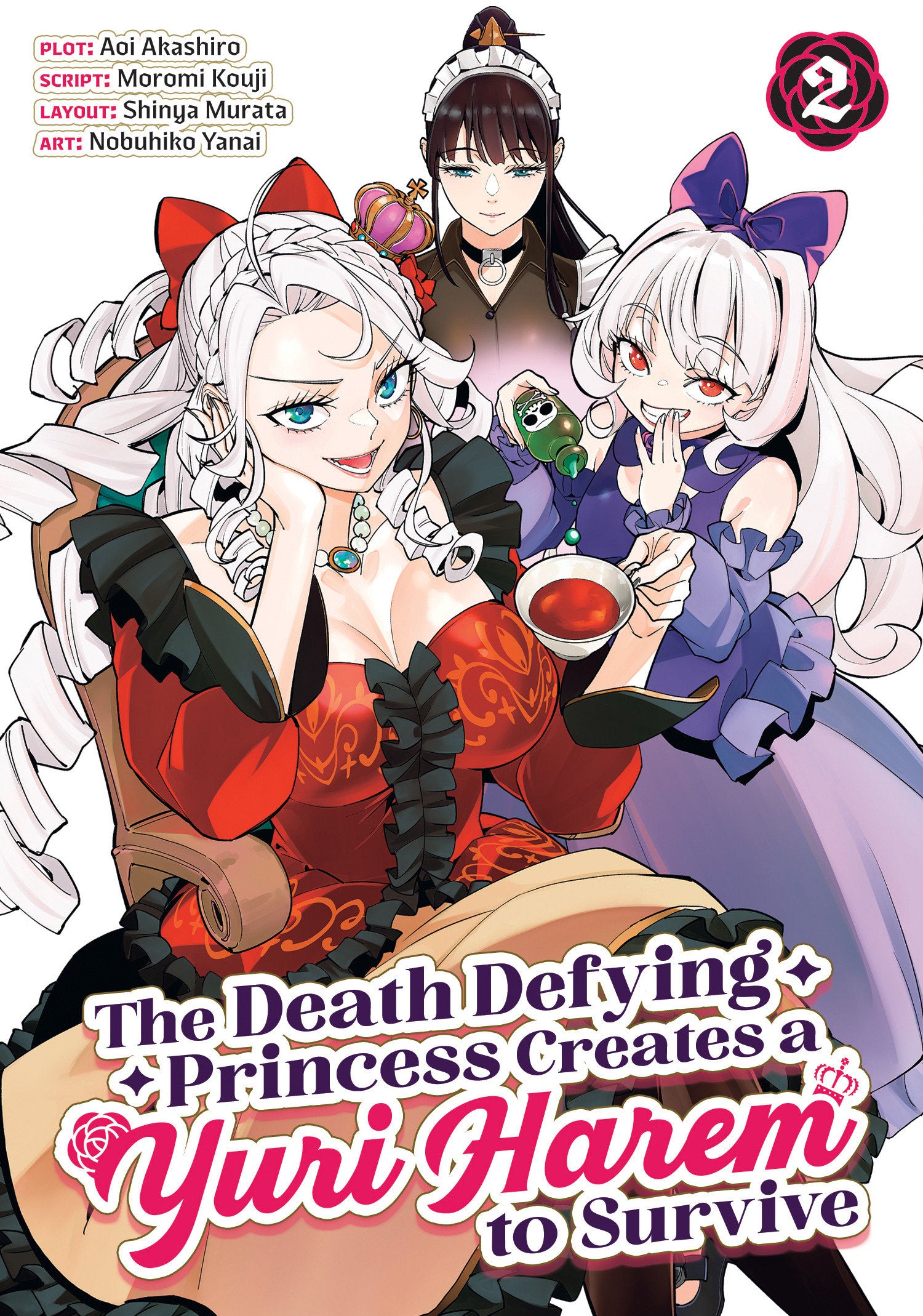 The Death Defying Princess Creates a Yuri Harem to Survive Vol 2 *PRE-ORDER*