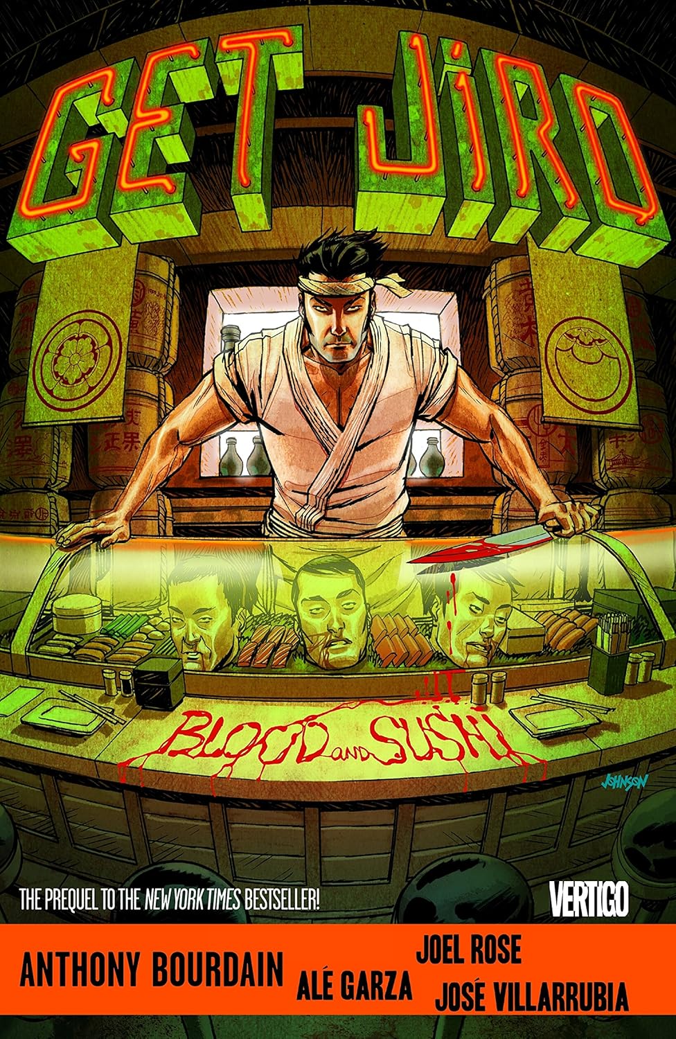 Get Jiro: Blood And Sushi HC *OOP*