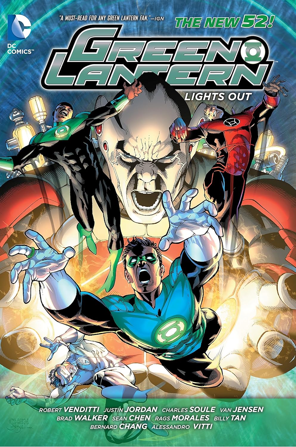 Green Lantern Lights Out (The New 52) HC
