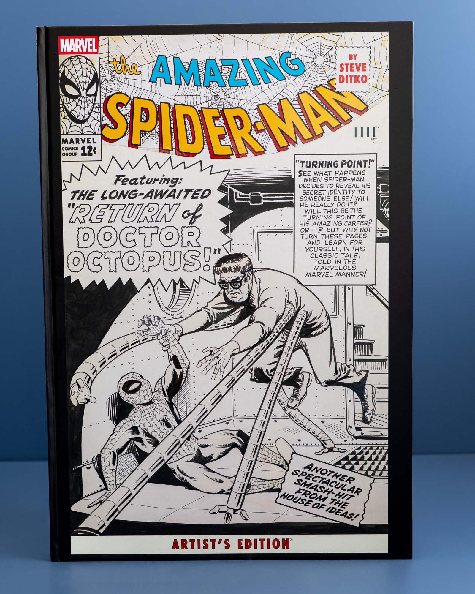Amazing_Spider-Man_By_Steve_Ditko_Artists_Edition_HC_Walt_s_Comic_Shop_Exclusive_Cover_Amazing_Spider-Man_11__9781534331662_cover