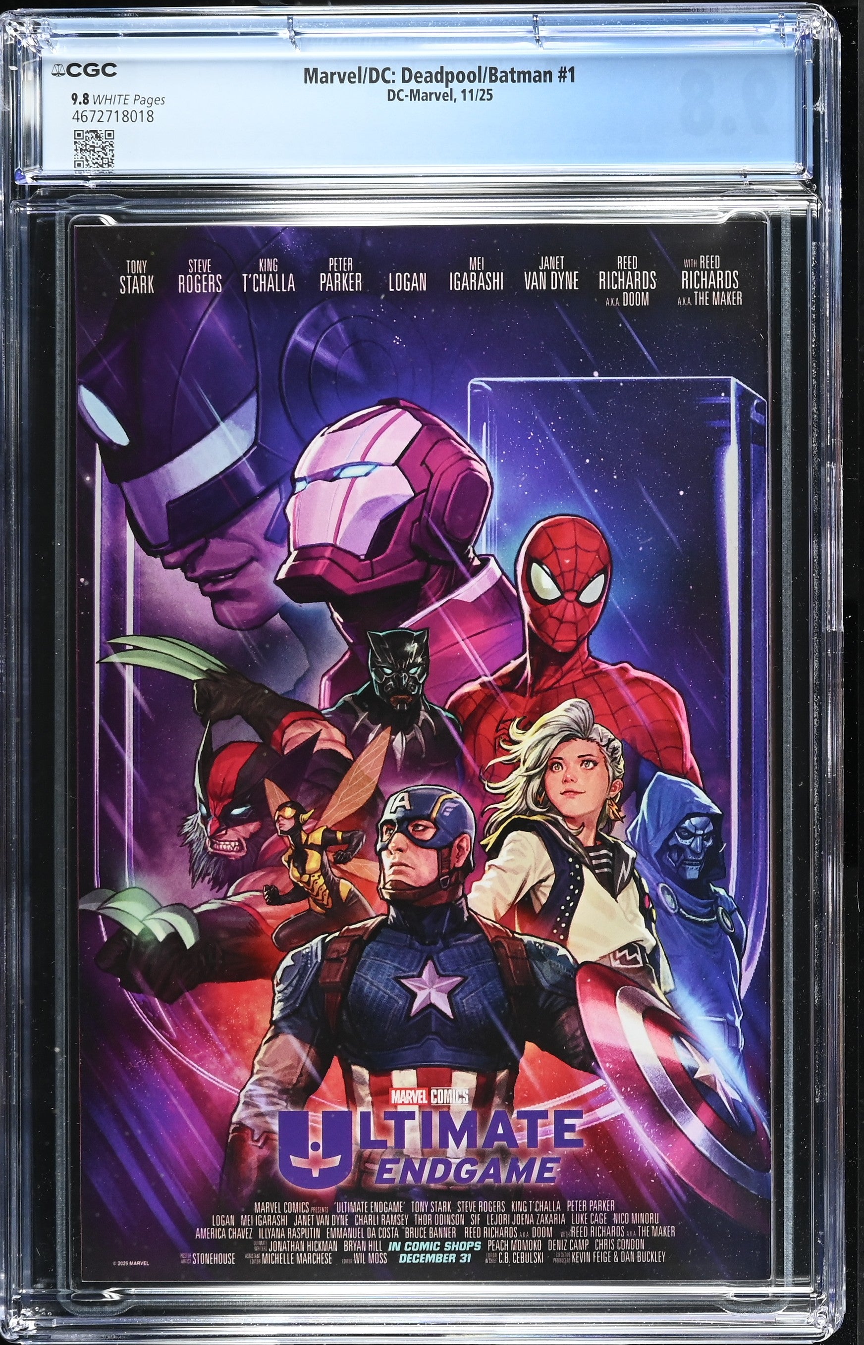 Marvel / DC: Deadpool / Batman #1 CGC 9.8