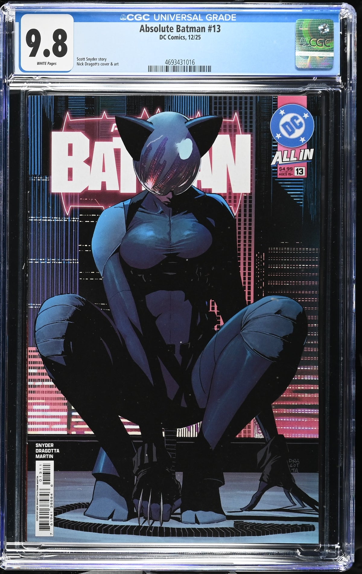 Absolute Batman #13 Cover A Nick Dragotta CGC 9.8