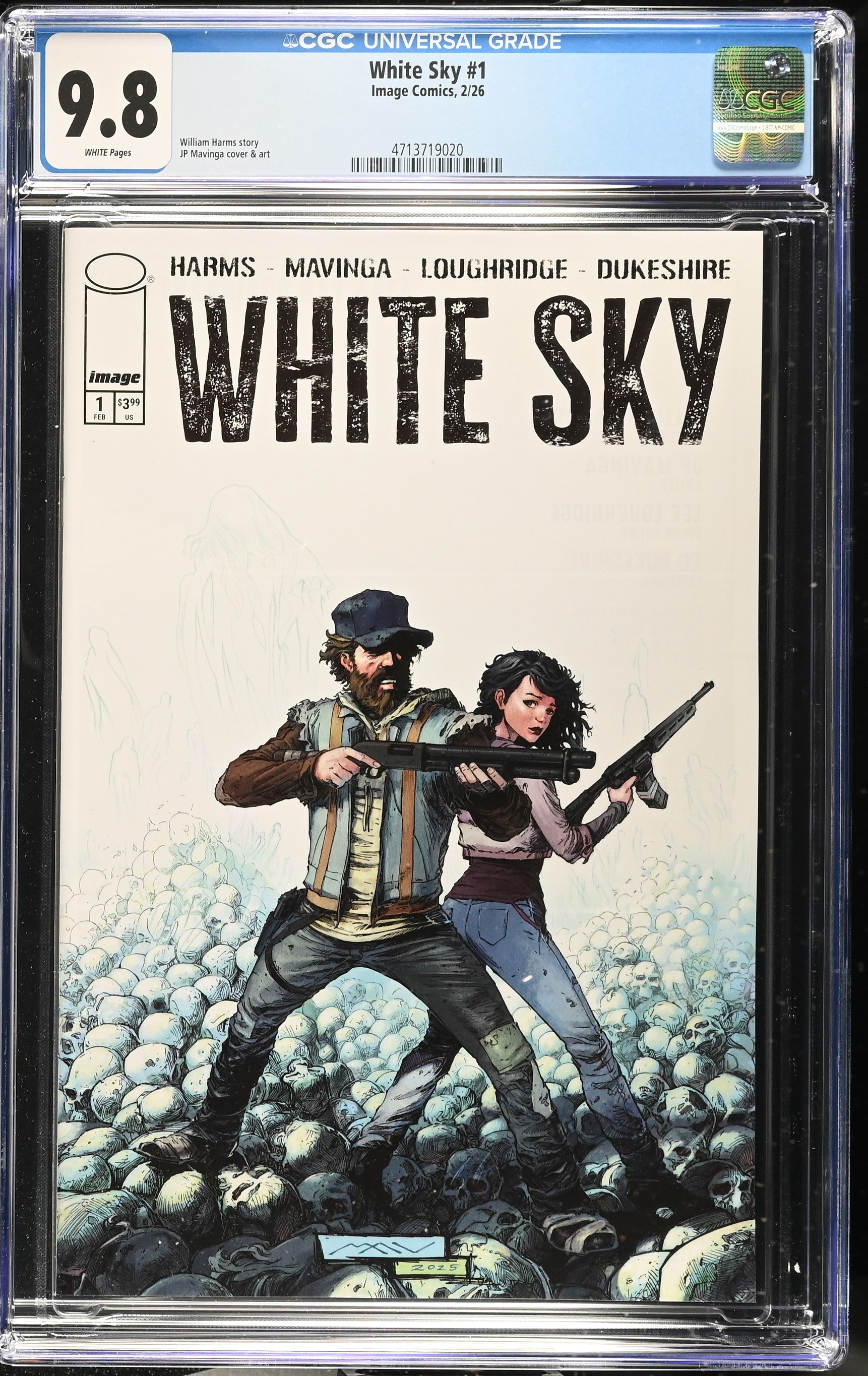 White Sky #1 Cover A CGC 9.8