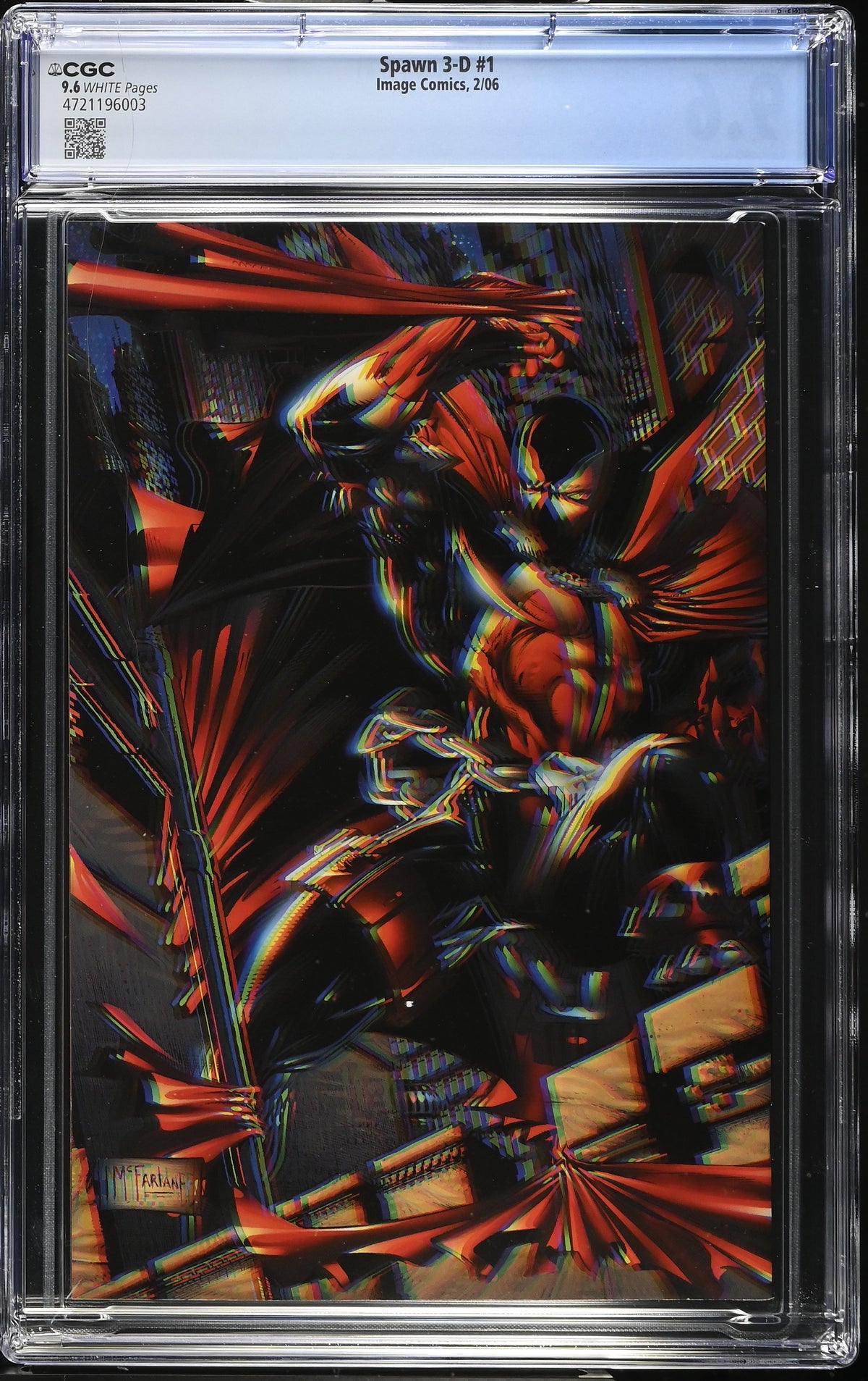 Spawn 3-D #1  CGC 9.6