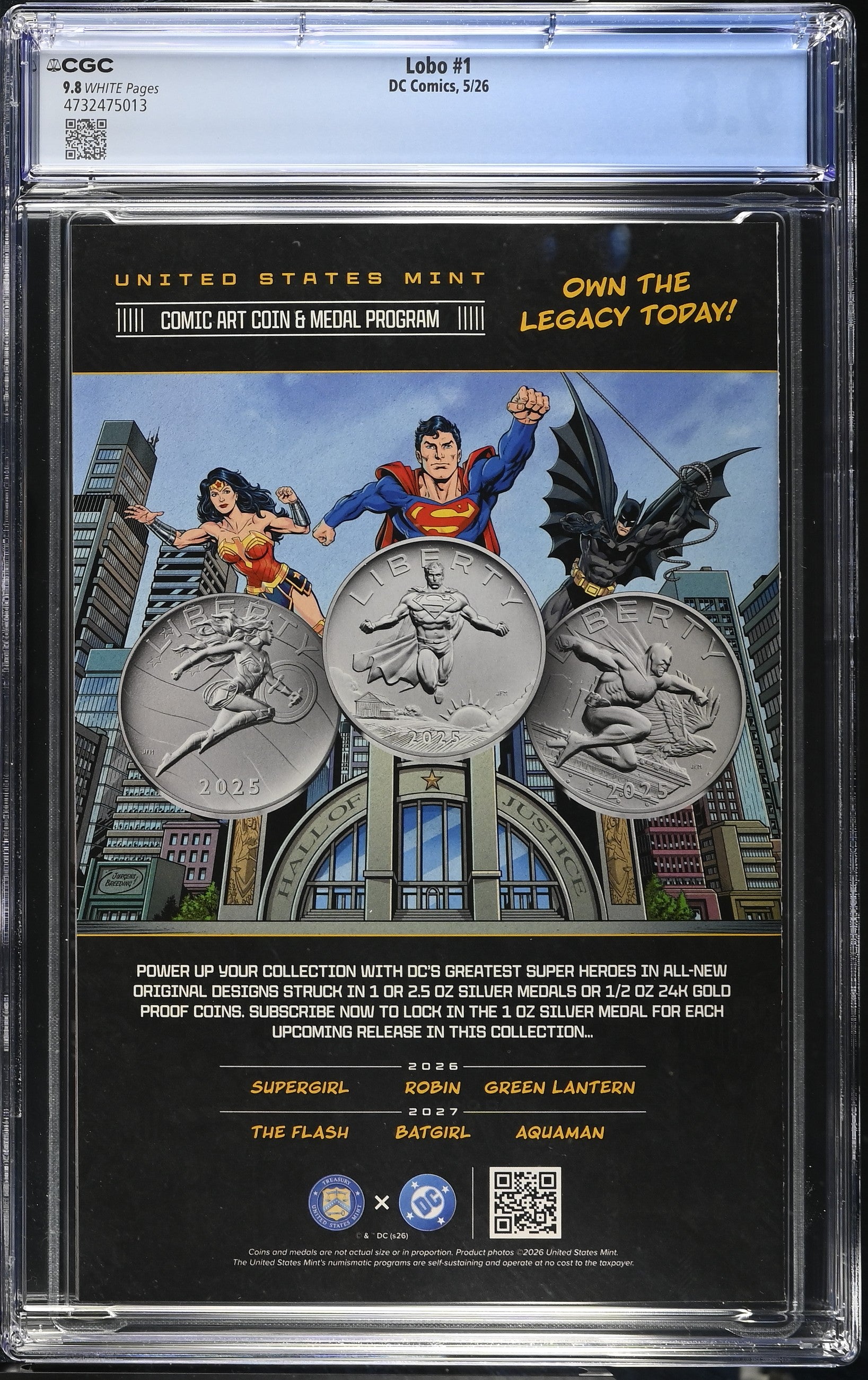 Lobo #1 CGC 9.8