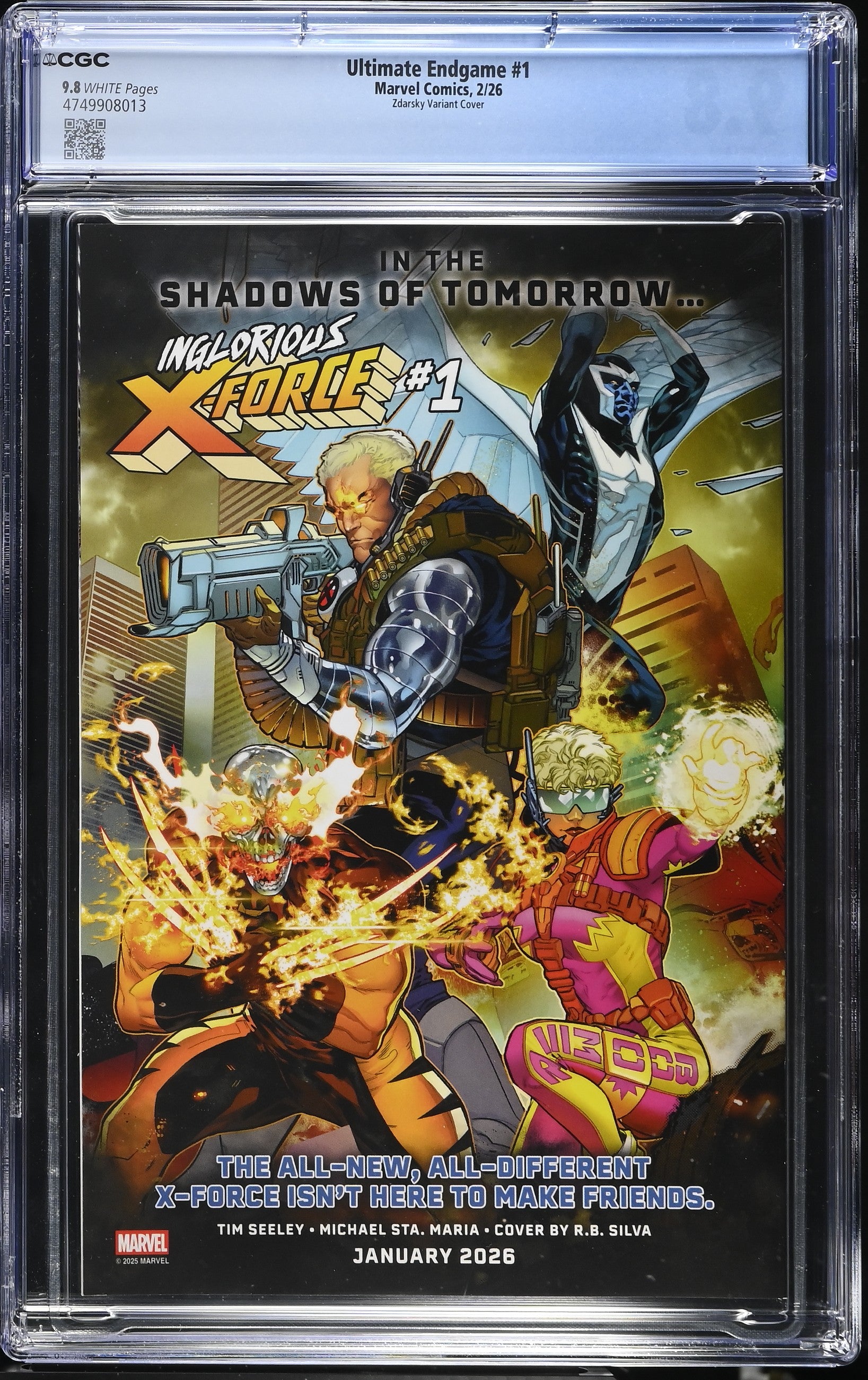 Ultimate Endgame #1 1:1000 Chip Zdarsky Variant CGC 9.8