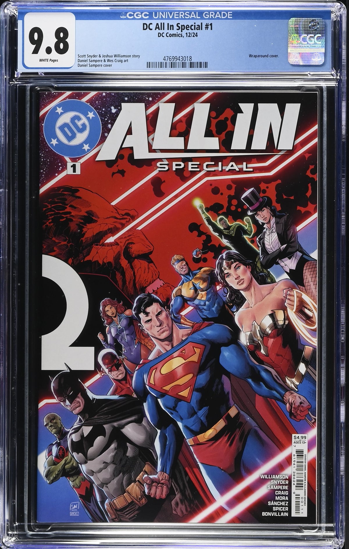 DC All In Special # 1 Cover A CGC 9.8