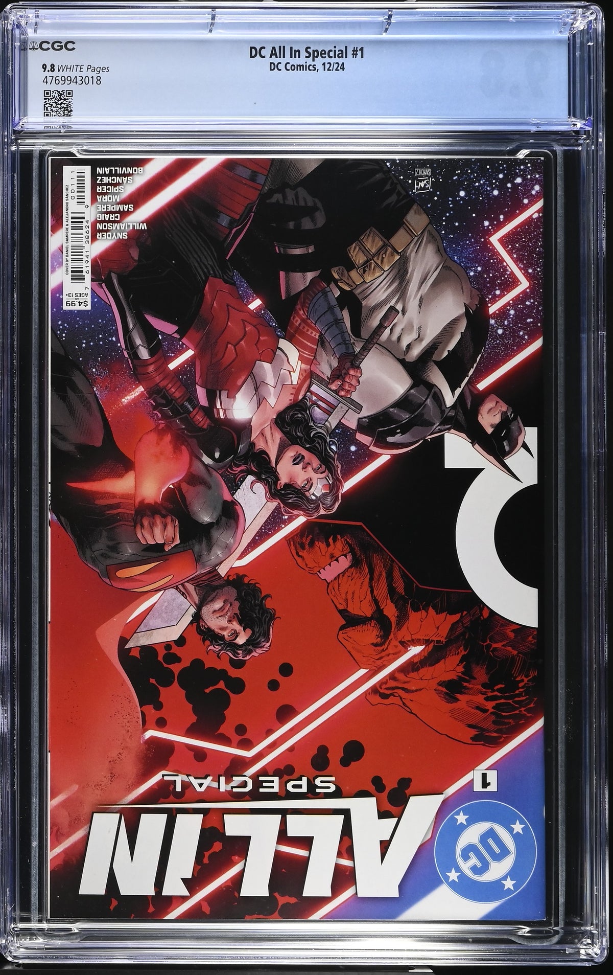 DC All In Special # 1 Cover A CGC 9.8