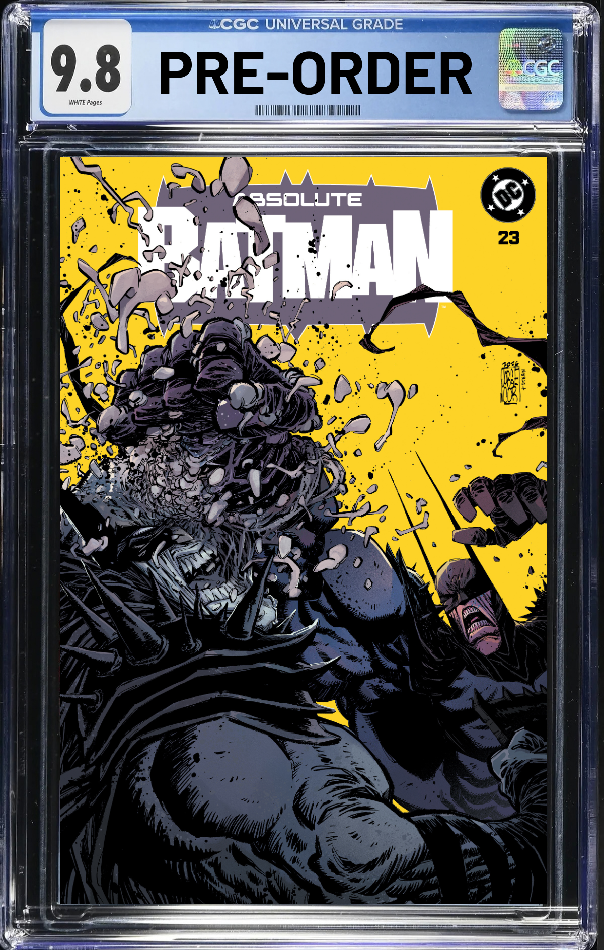 Absolute Batman #23 Walt's Comic Shop & Kings Comics Exclusive Jorge Corona Cover CGC 9.8 *PRE-ORDER*