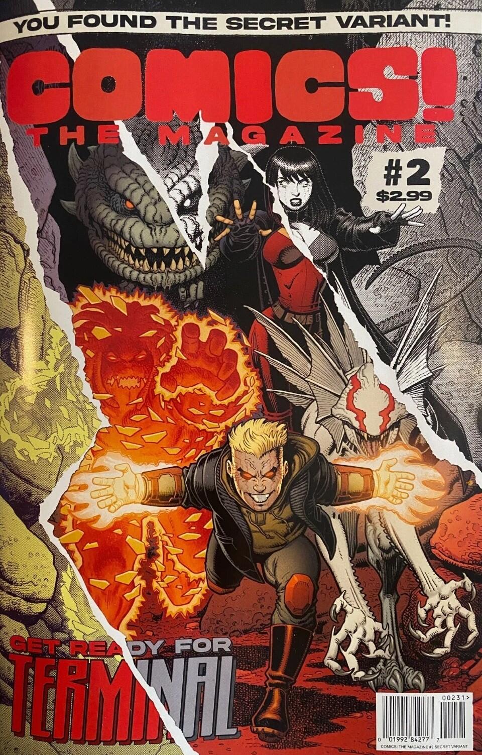 Comics The Magazine #2 Arthur Adams Secret Variant