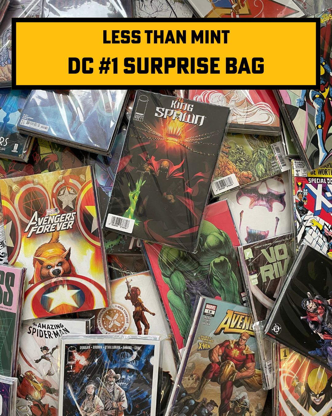 10 Single Issues - DC #1 Surprise Bag (Not Mint)
