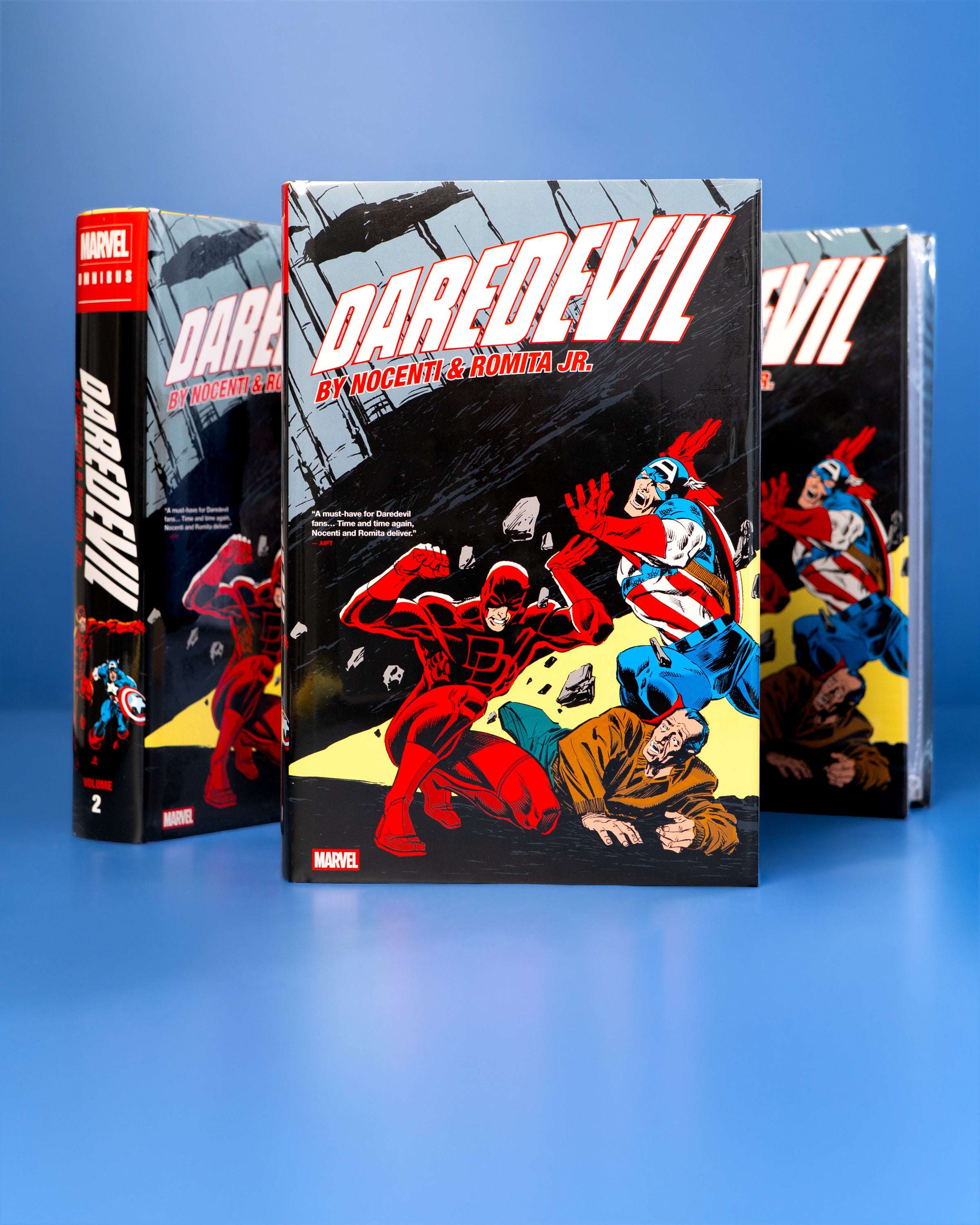 Daredevil_By_Nocenti_Romita_Jr._Omnibus_Vol._2_Mark_Bagley_Cover_HC_DM_Only__9781302968847
