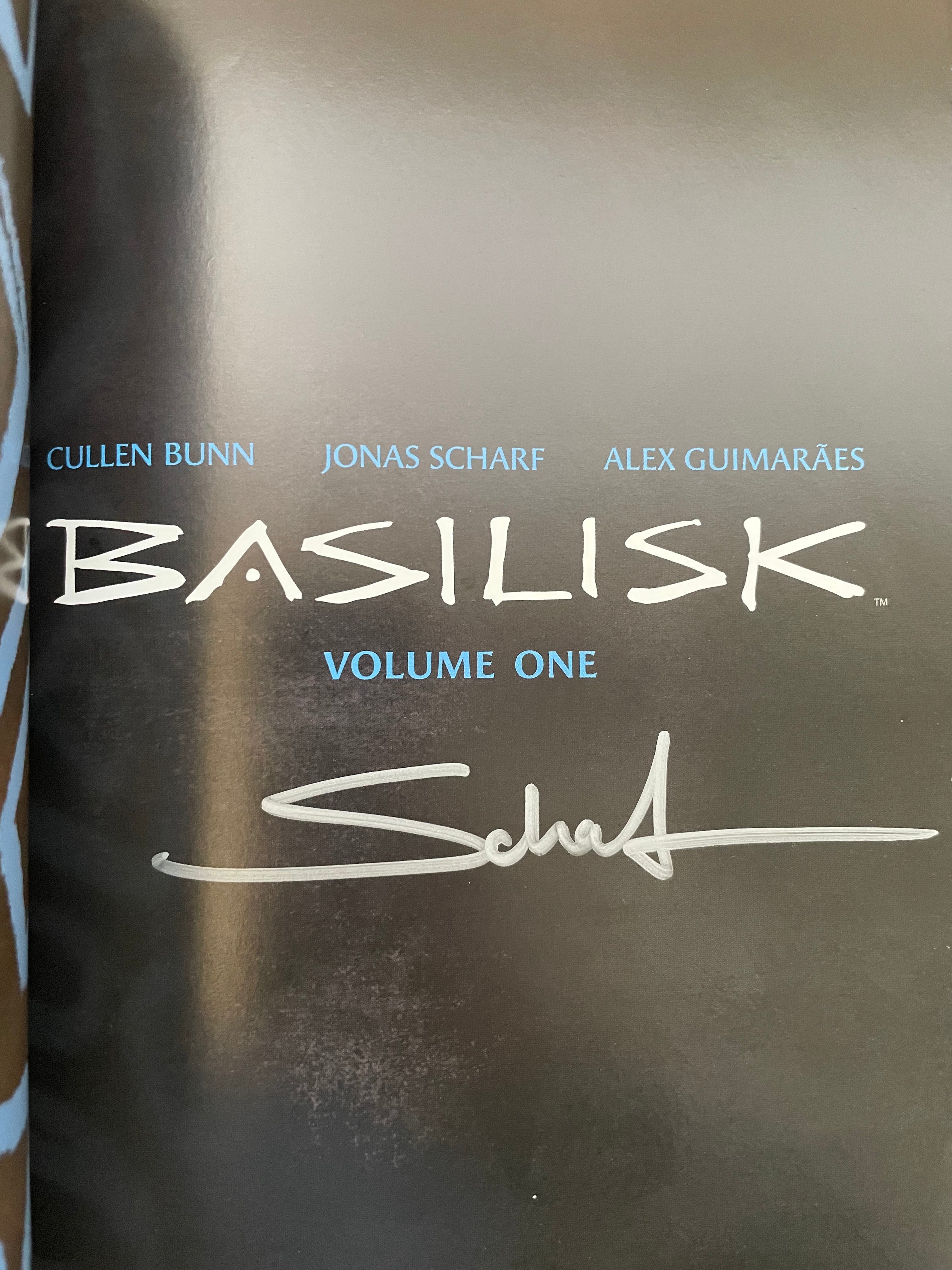 Basilisk Vol. 1 TP - Signed by Jonas Scharf