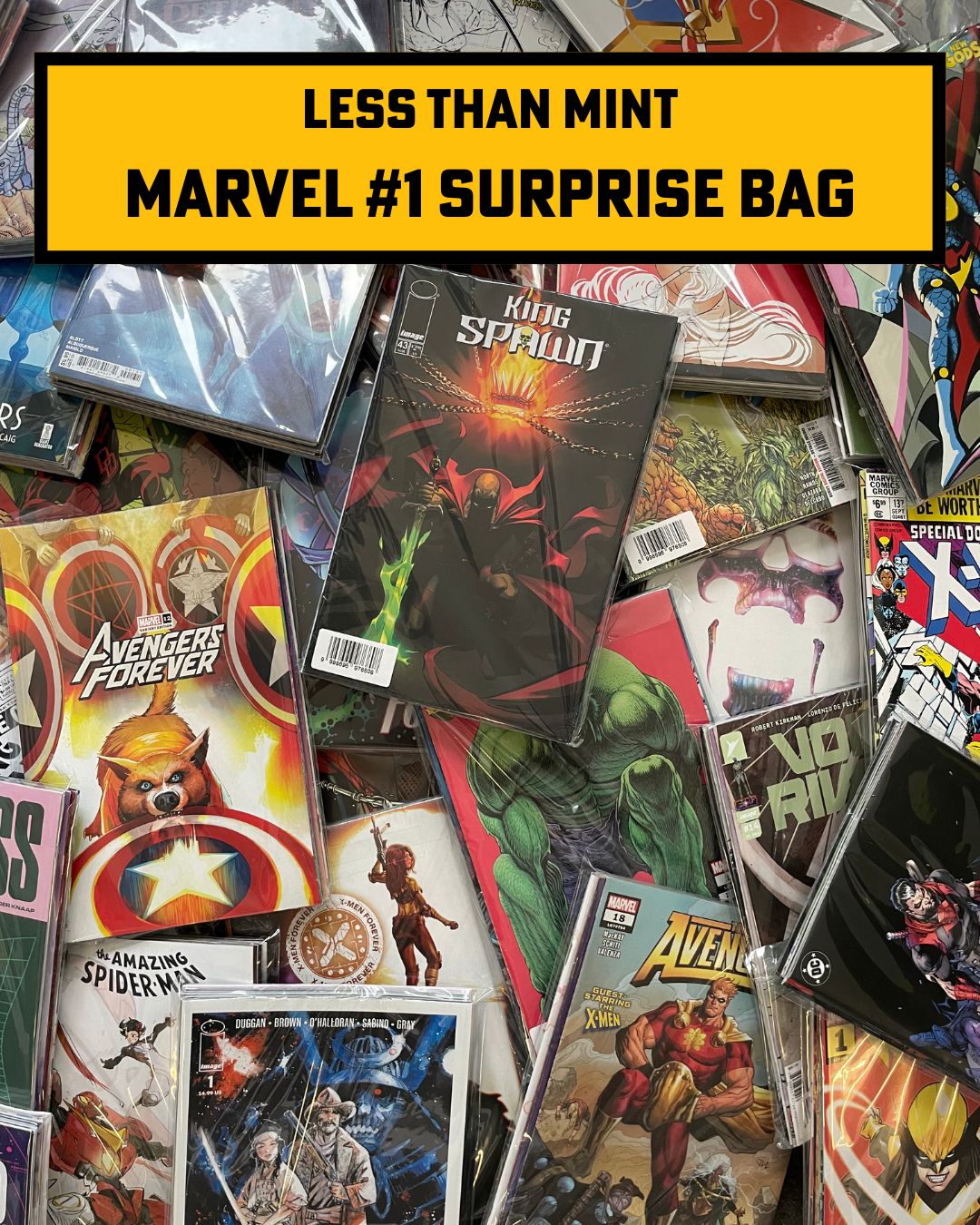 10 Single Issues - Marvel #1 Surprise Bag (Not Mint)